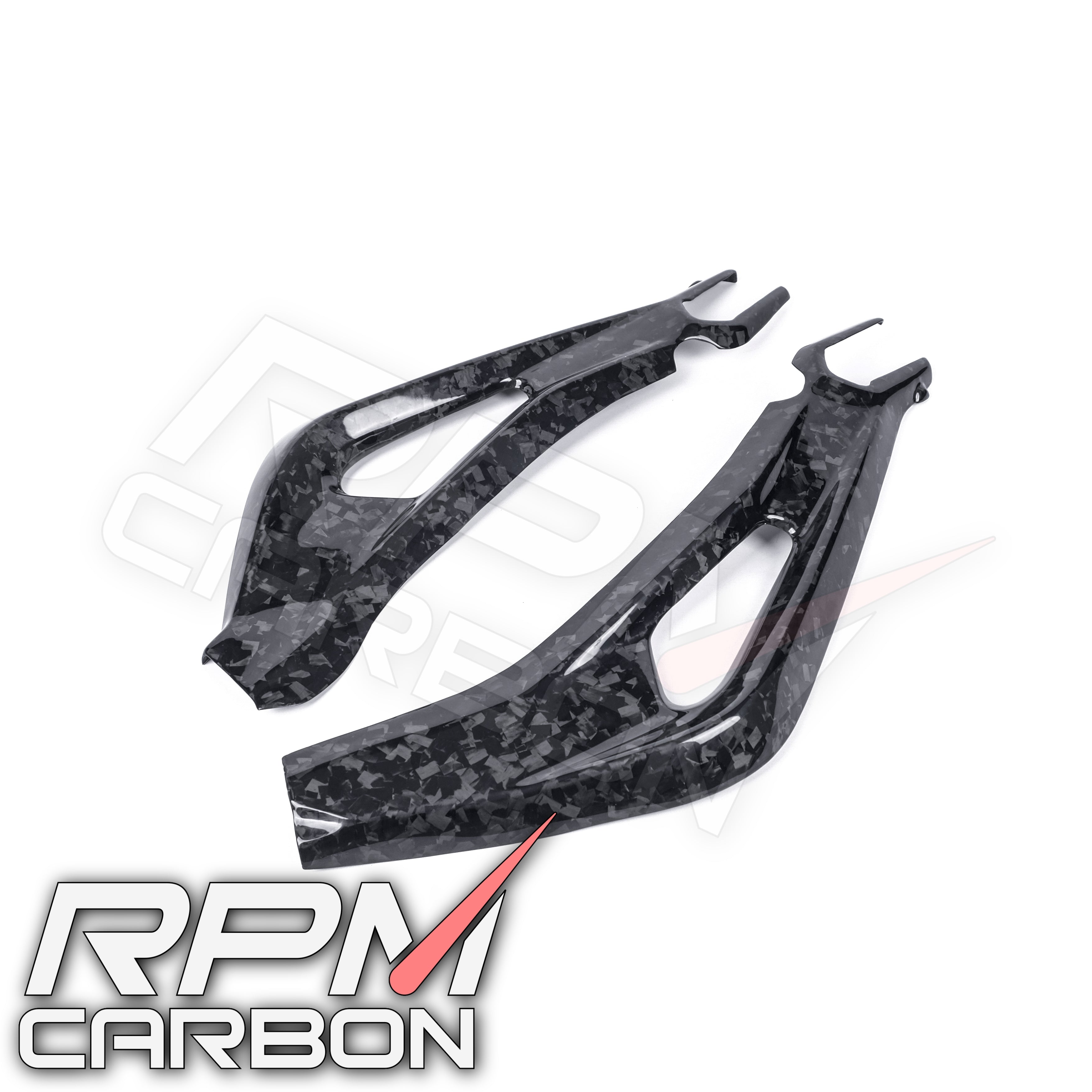 Triumph Street Triple 765 Carbon Fiber Swingarm Covers