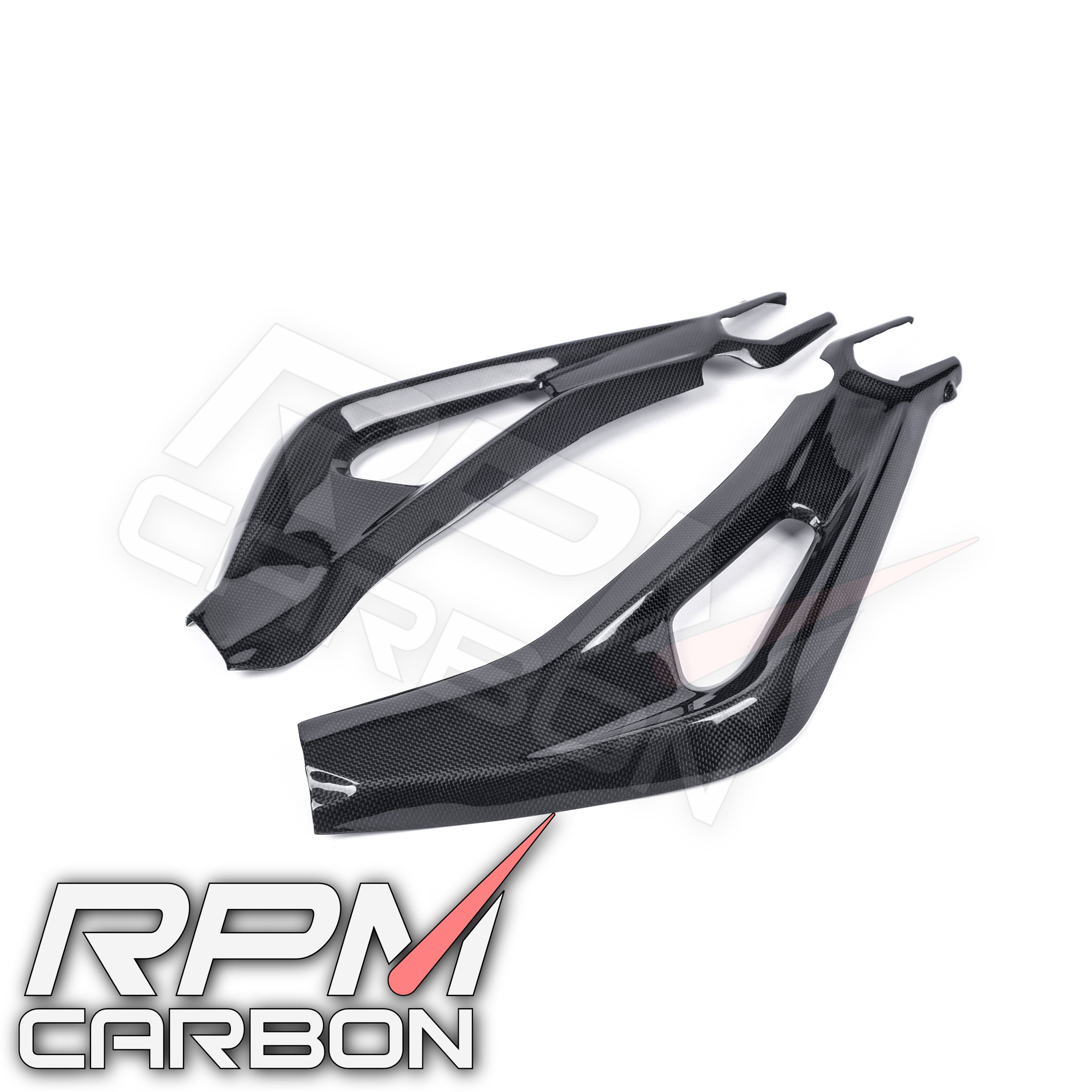 Triumph Street Triple 765 Carbon Fiber Swingarm Covers