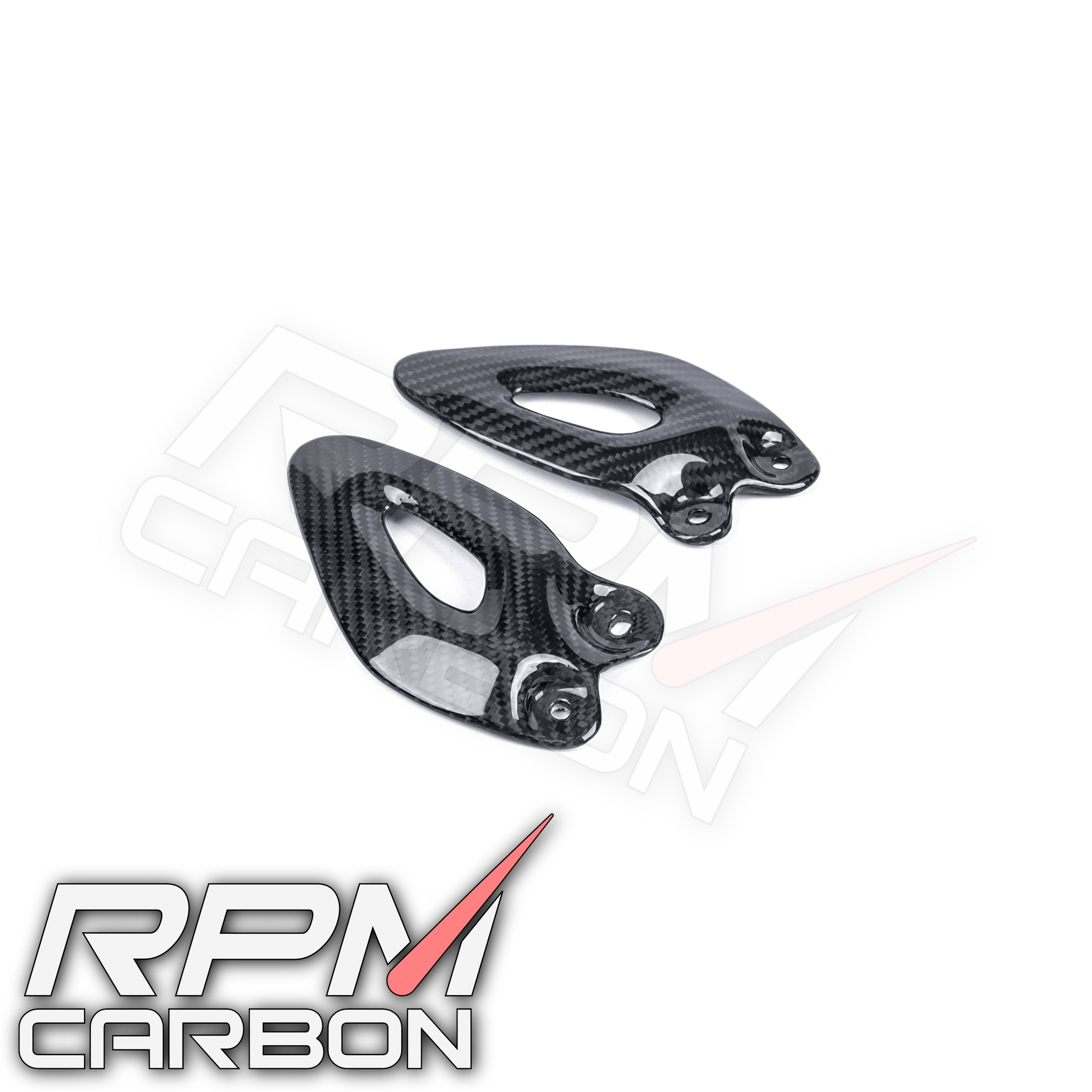 Triumph Rocket III Carbon Fiber Heel Guards