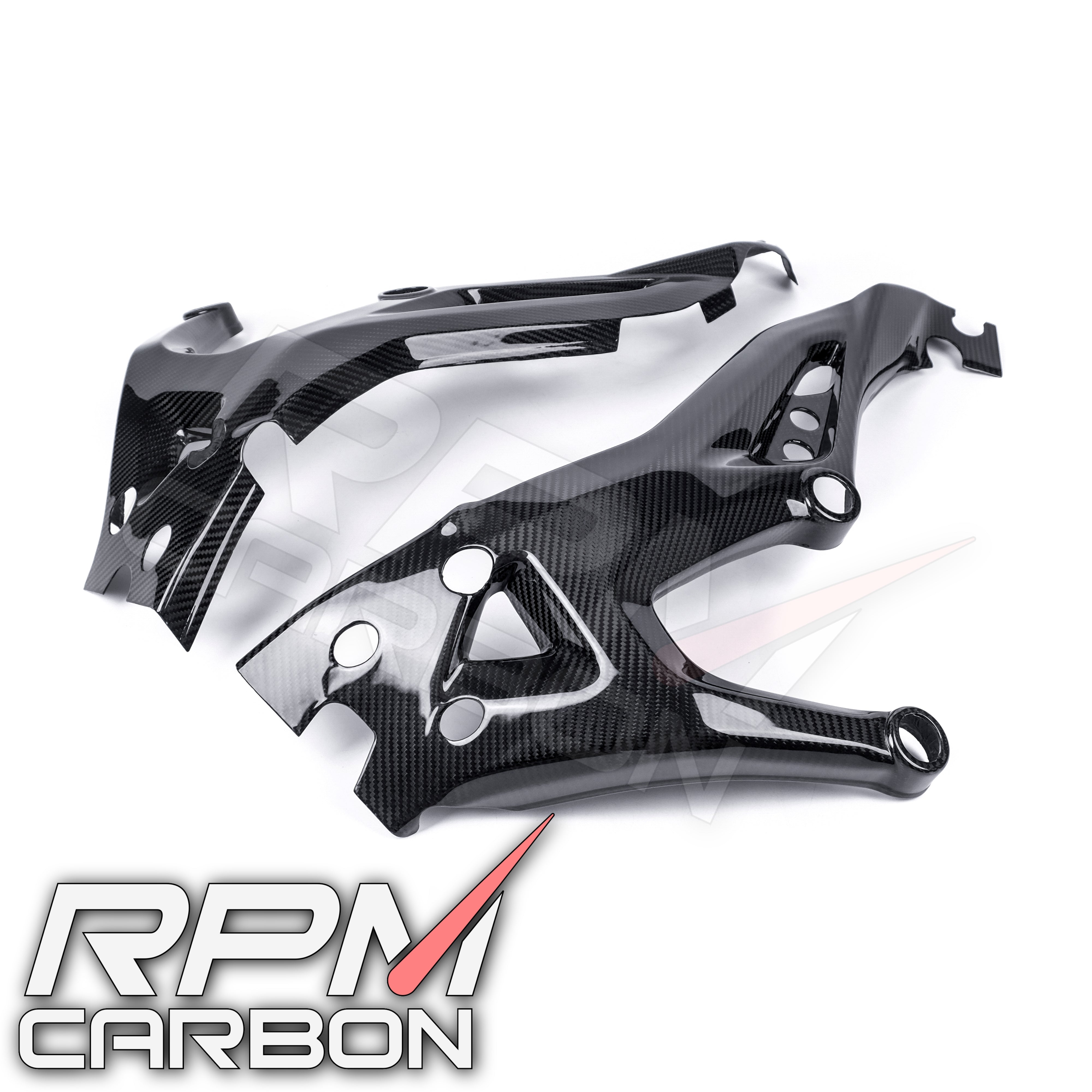 Yamaha XSR900 MT09 Carbon Fiber Frame Covers Protectors