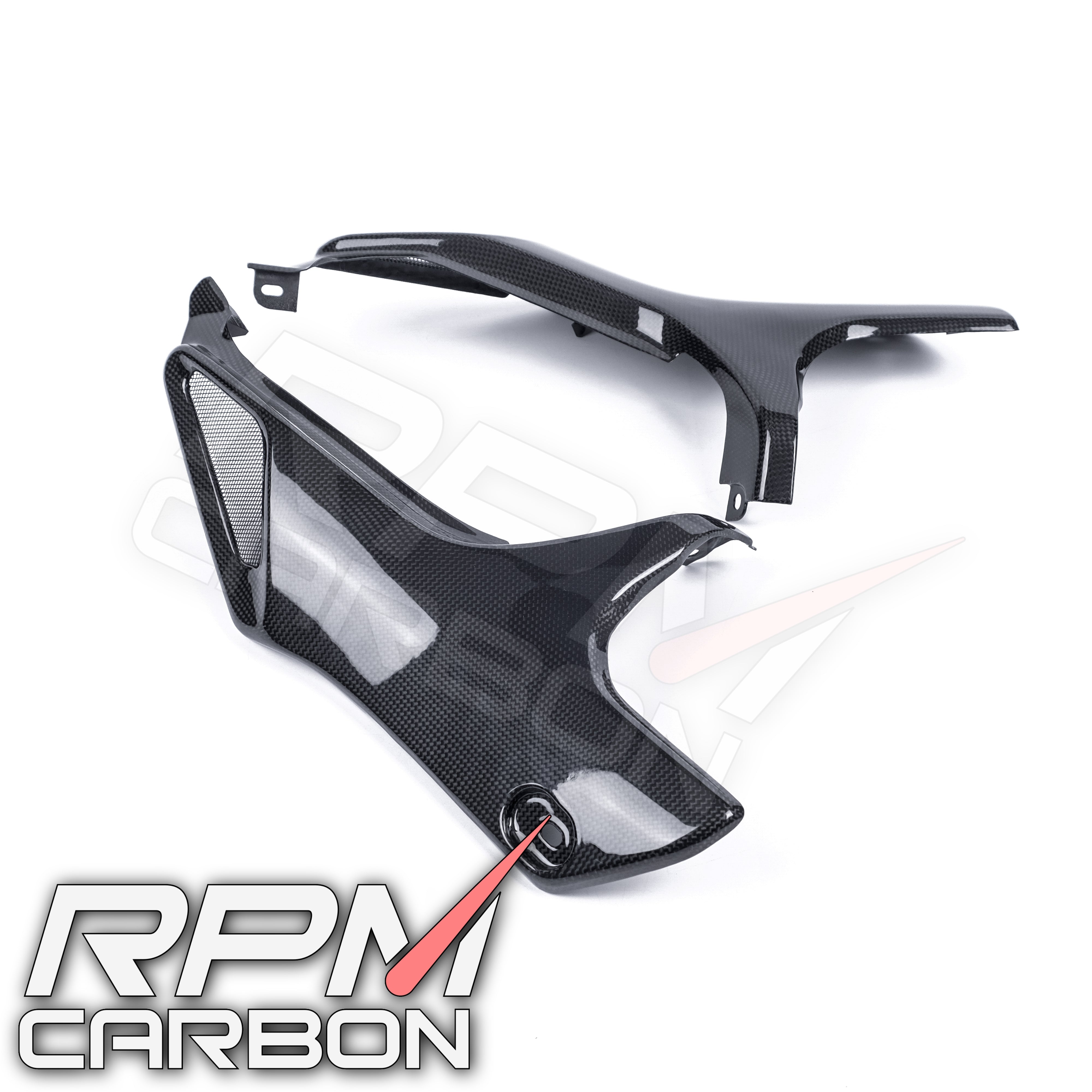 Yamaha XSR900 2022+ Carbon Fiber Tank Side Panels