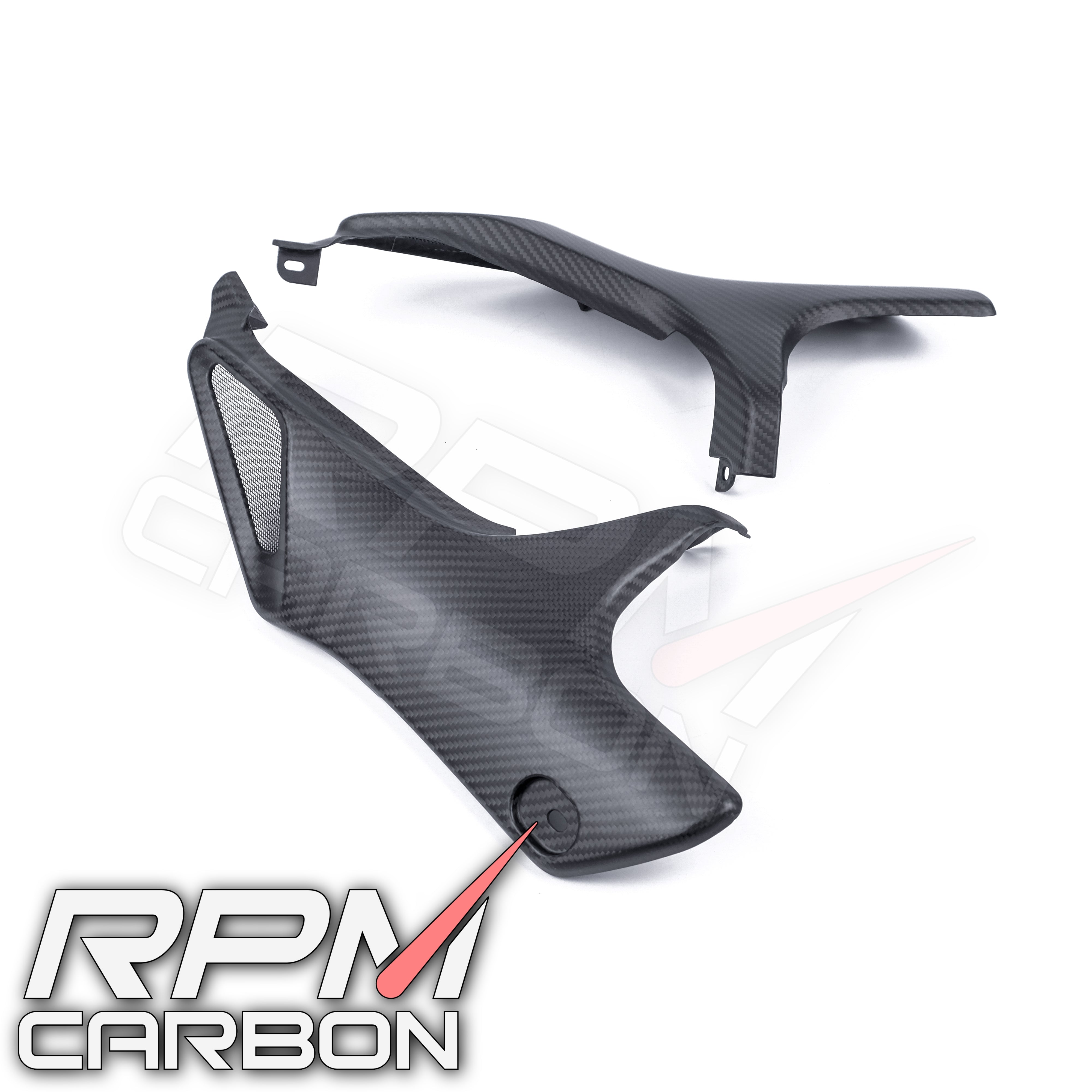 Yamaha XSR900 2022+ Carbon Fiber Tank Side Panels