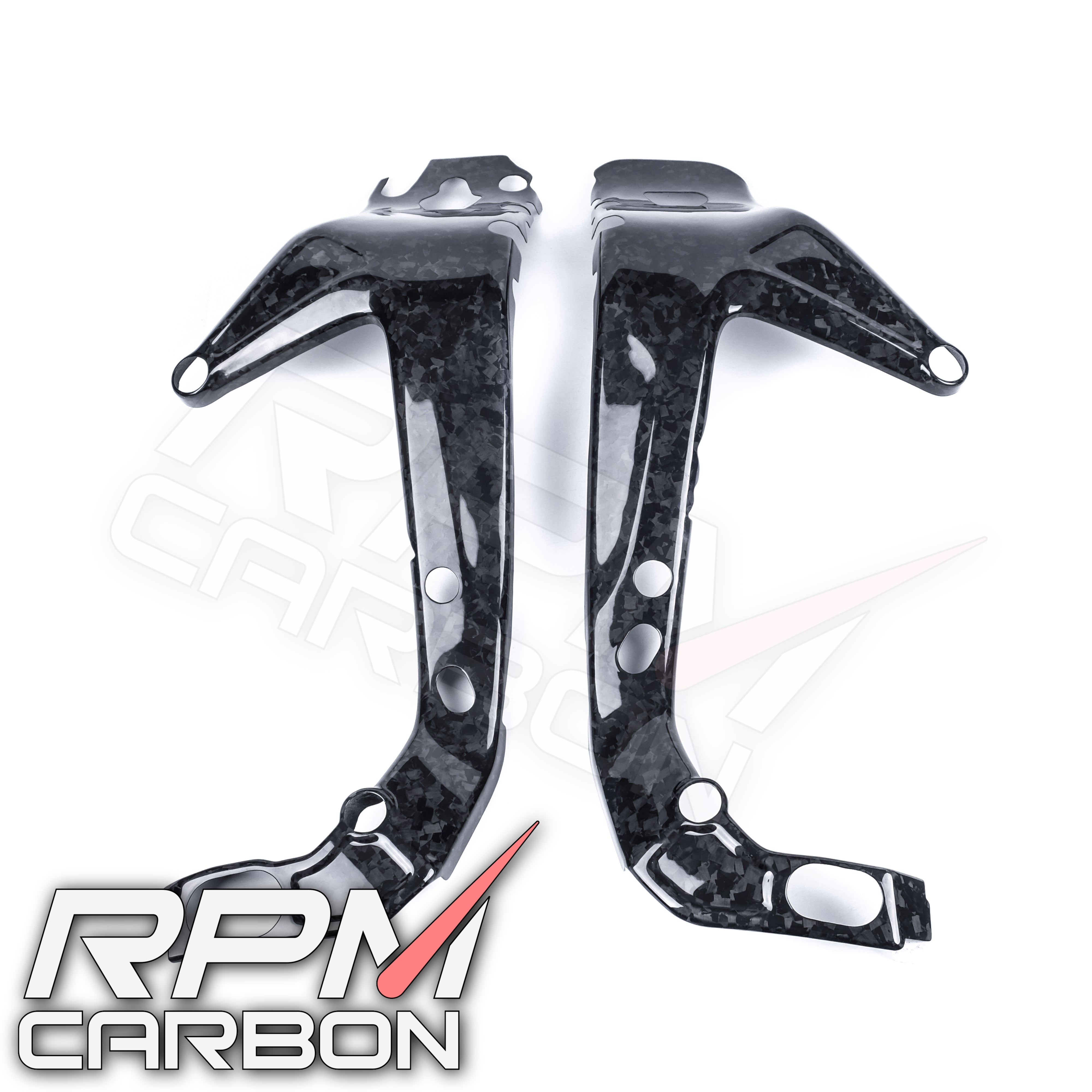 Yamaha XSR900 MT09 Tracer 9GT Carbon Fiber Frame Covers Protectors