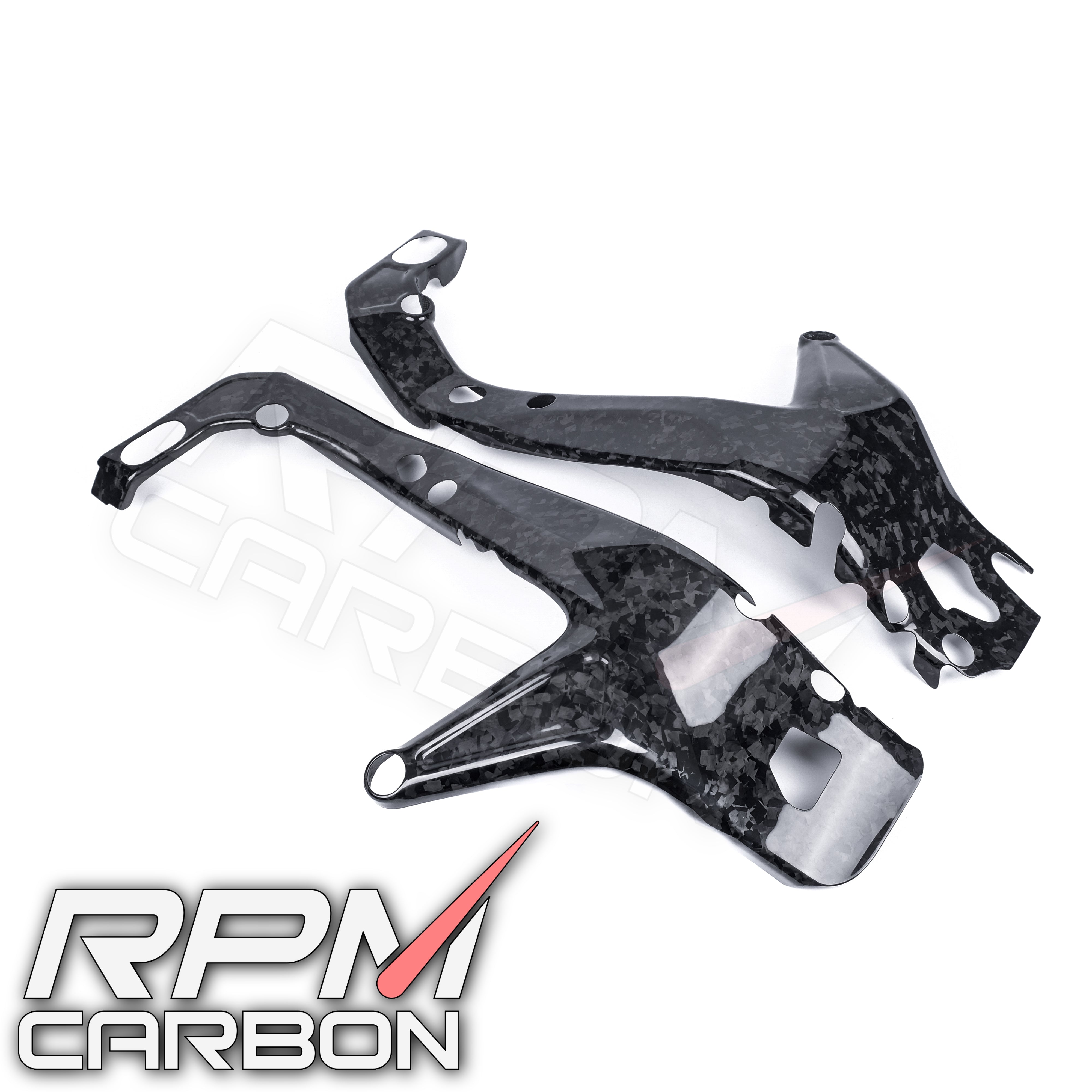 Yamaha XSR900 MT09 Tracer 9GT Carbon Fiber Frame Covers Protectors