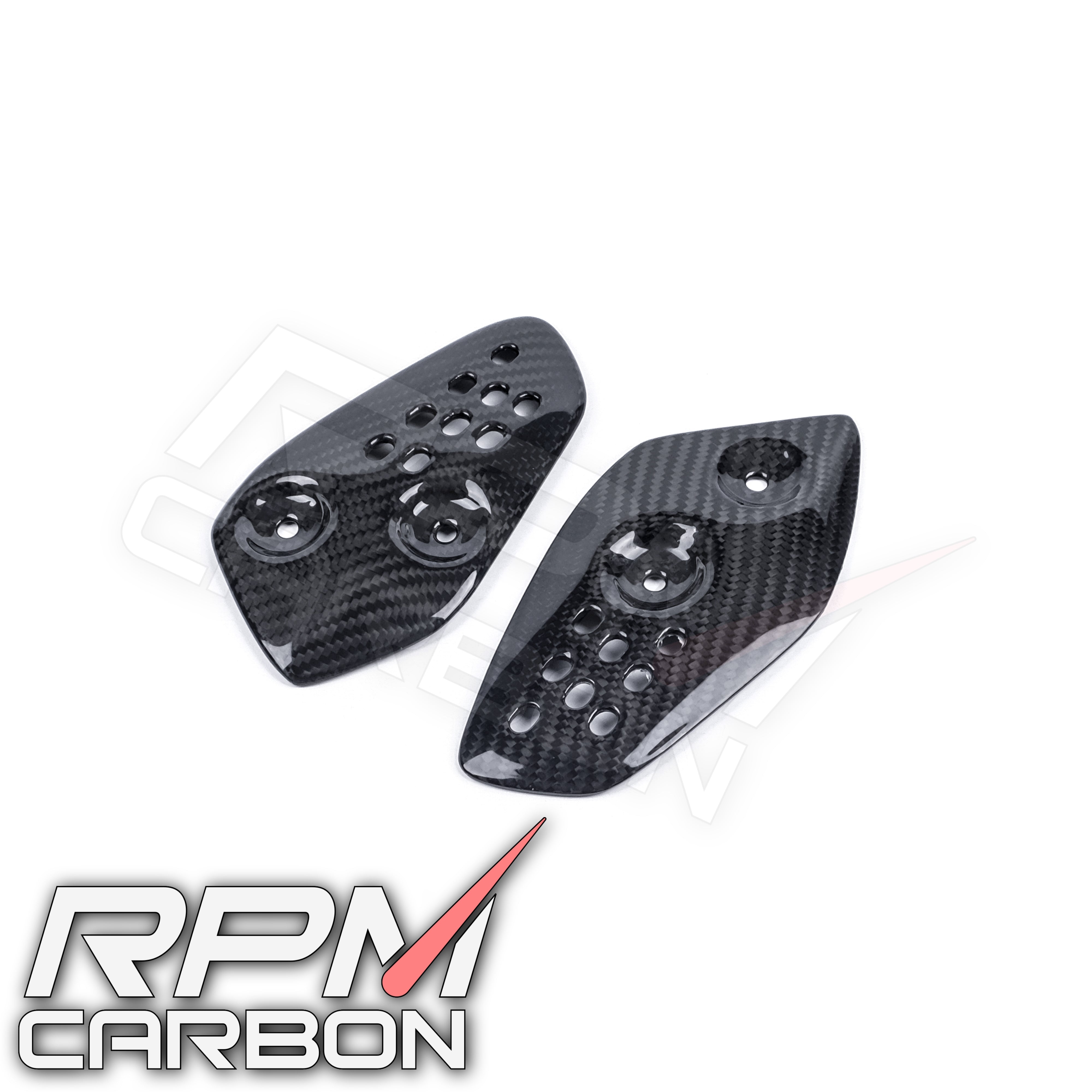 Yamaha MT07 / FZ07 Carbon Fiber Heel Guards