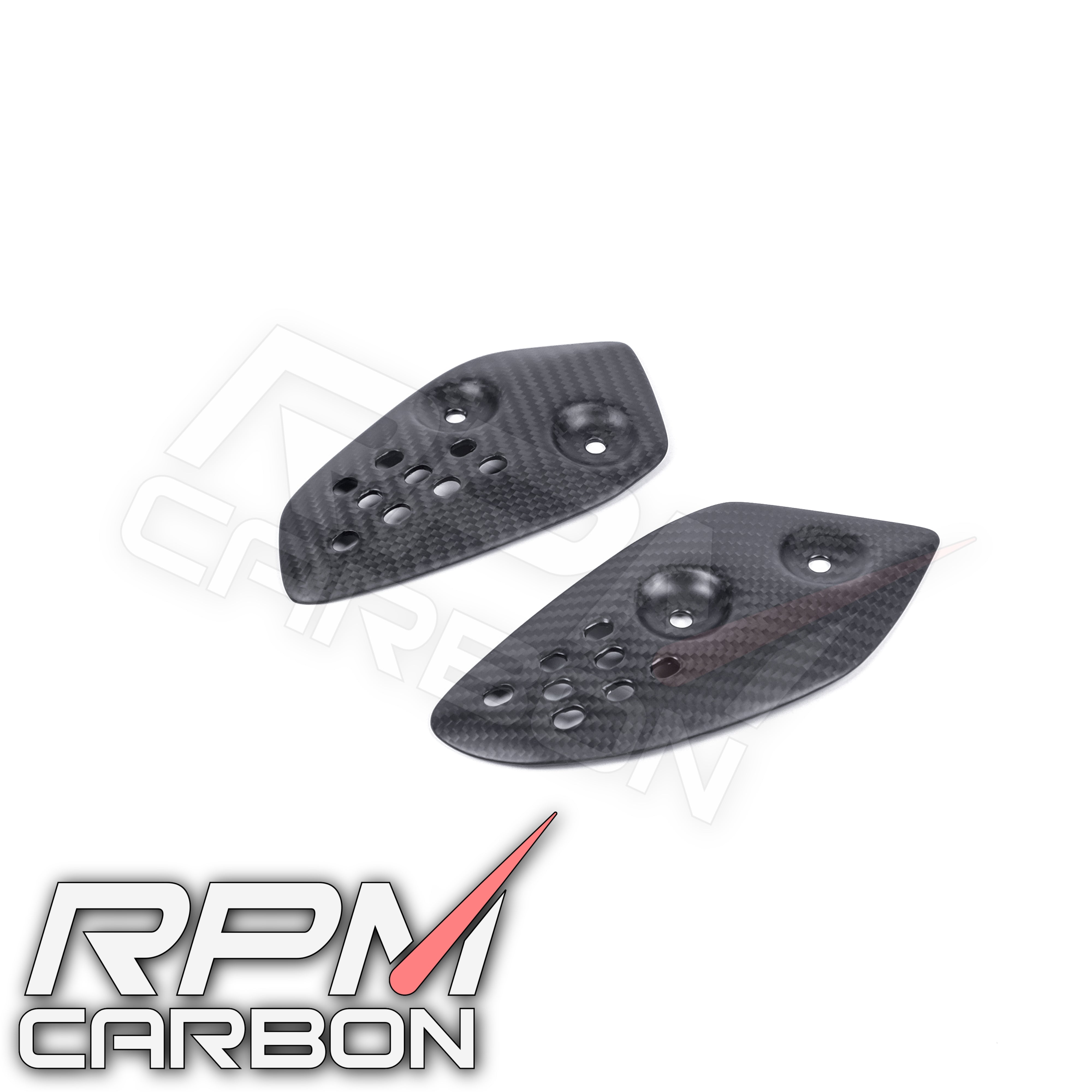 Yamaha MT07 / FZ07 Carbon Fiber Heel Guards