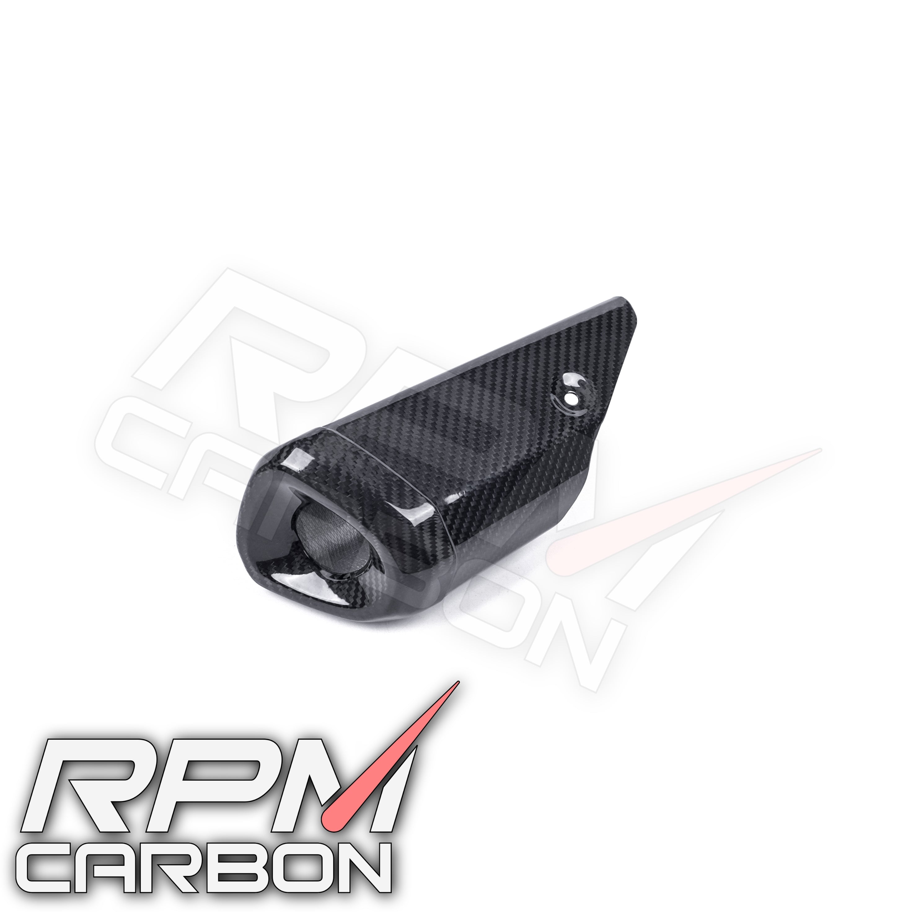 Yamaha MT07 Carbon Exhaust Shield