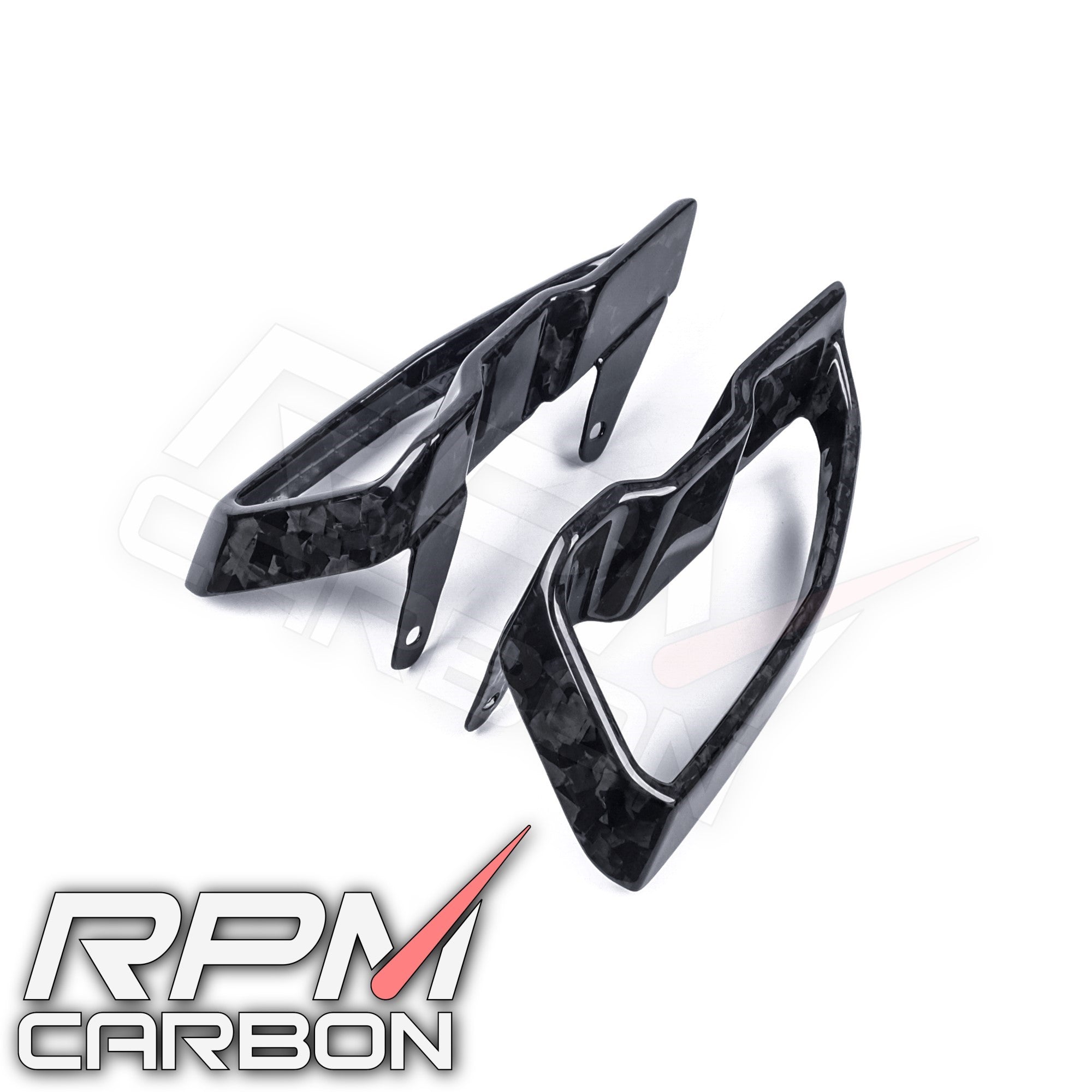 Yamaha MT-10 Carbon Fiber AirIntake Front Panels