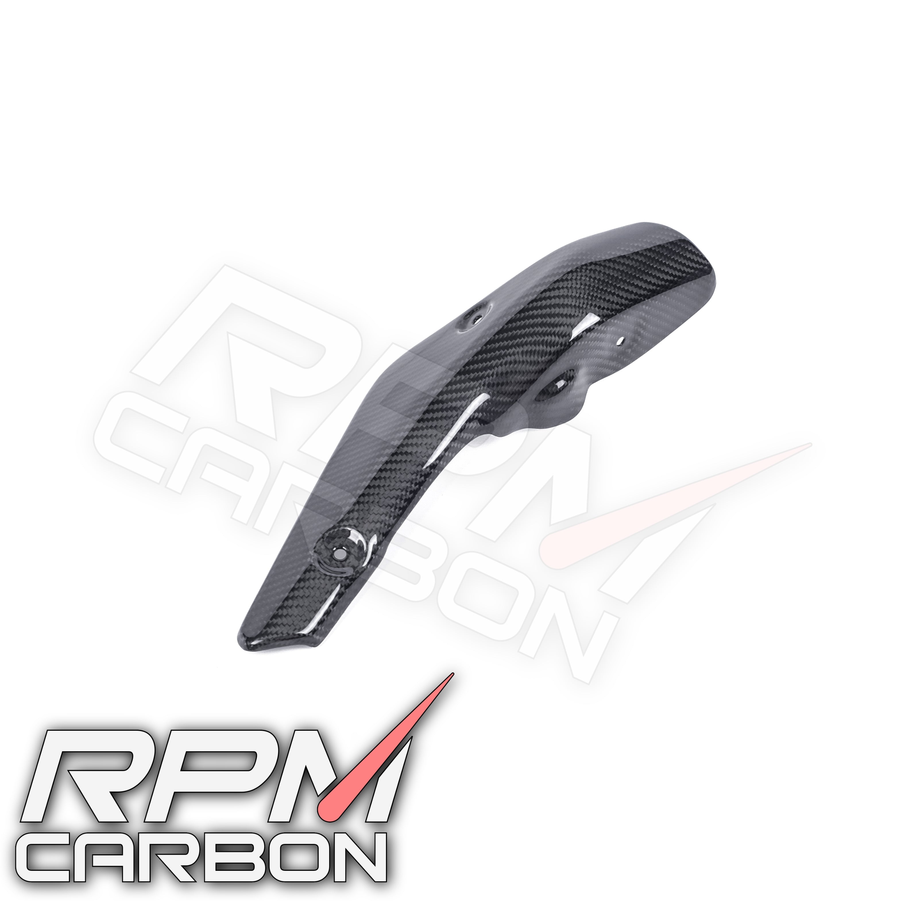 Yamaha MT-10 Carbon Exhaust Shield (Stock)