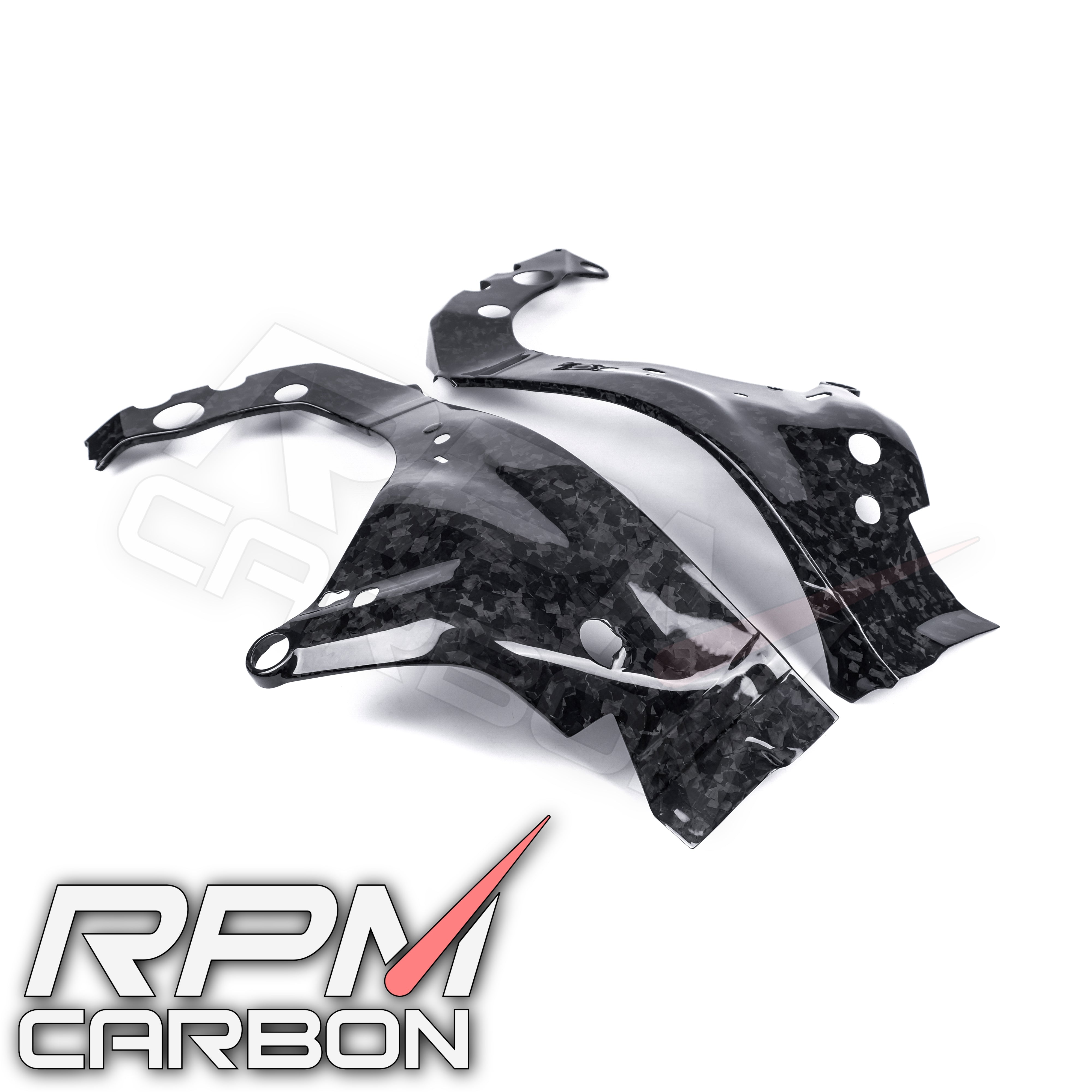 Yamaha R1 R1M Carbon Fiber Frame Covers Protectors
