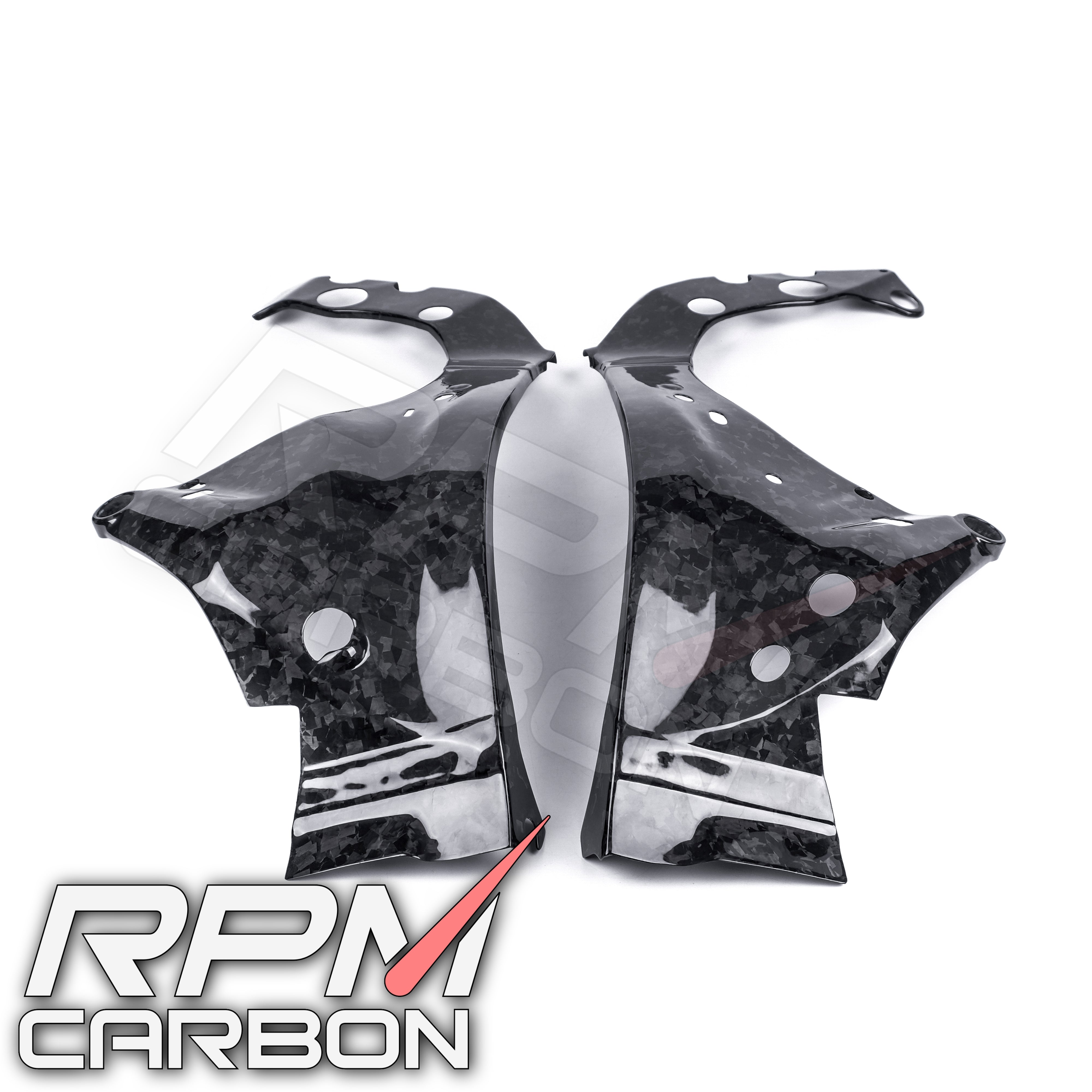 Yamaha R1 R1M Carbon Fiber Frame Covers Protectors