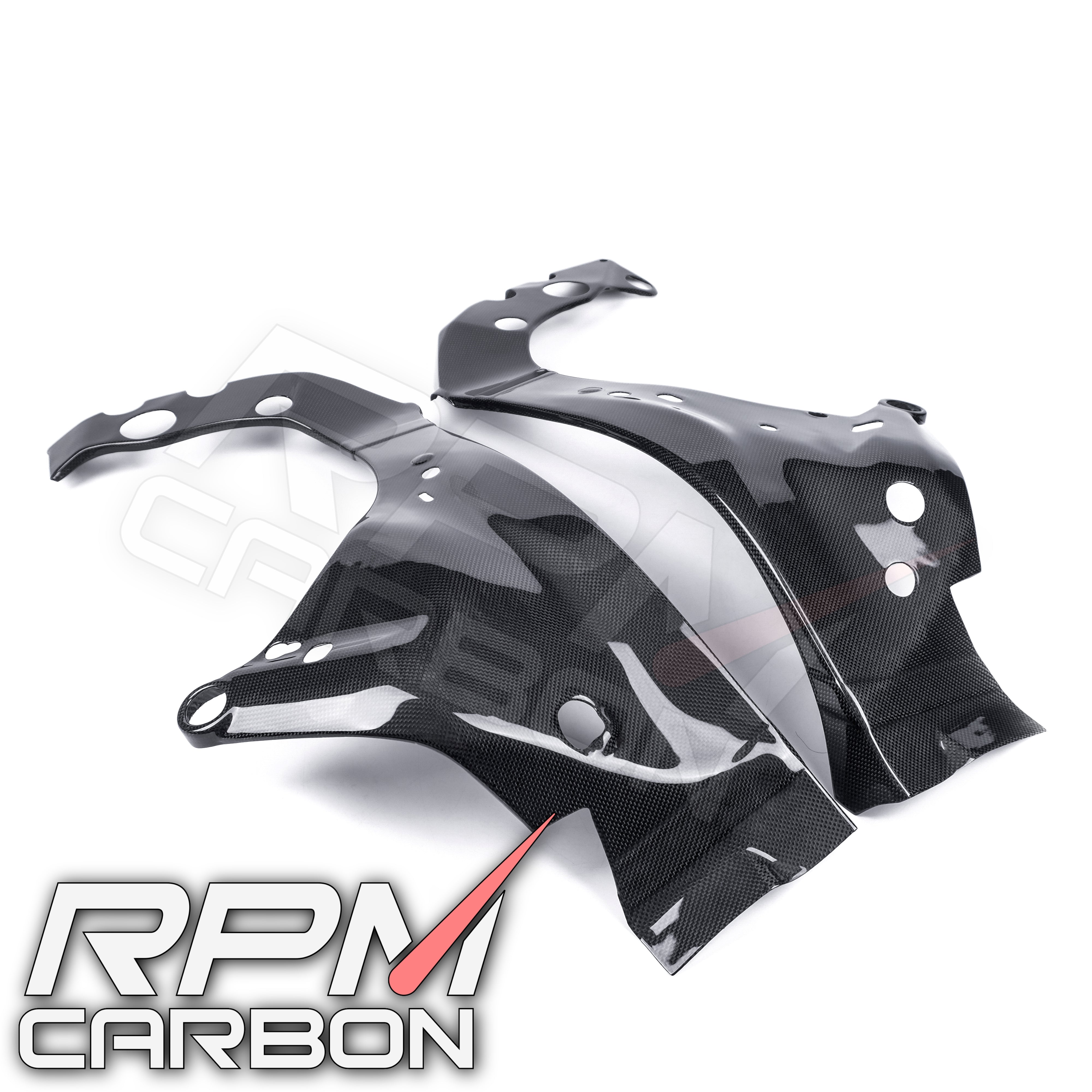 Yamaha R1 R1M Carbon Fiber Frame Covers Protectors