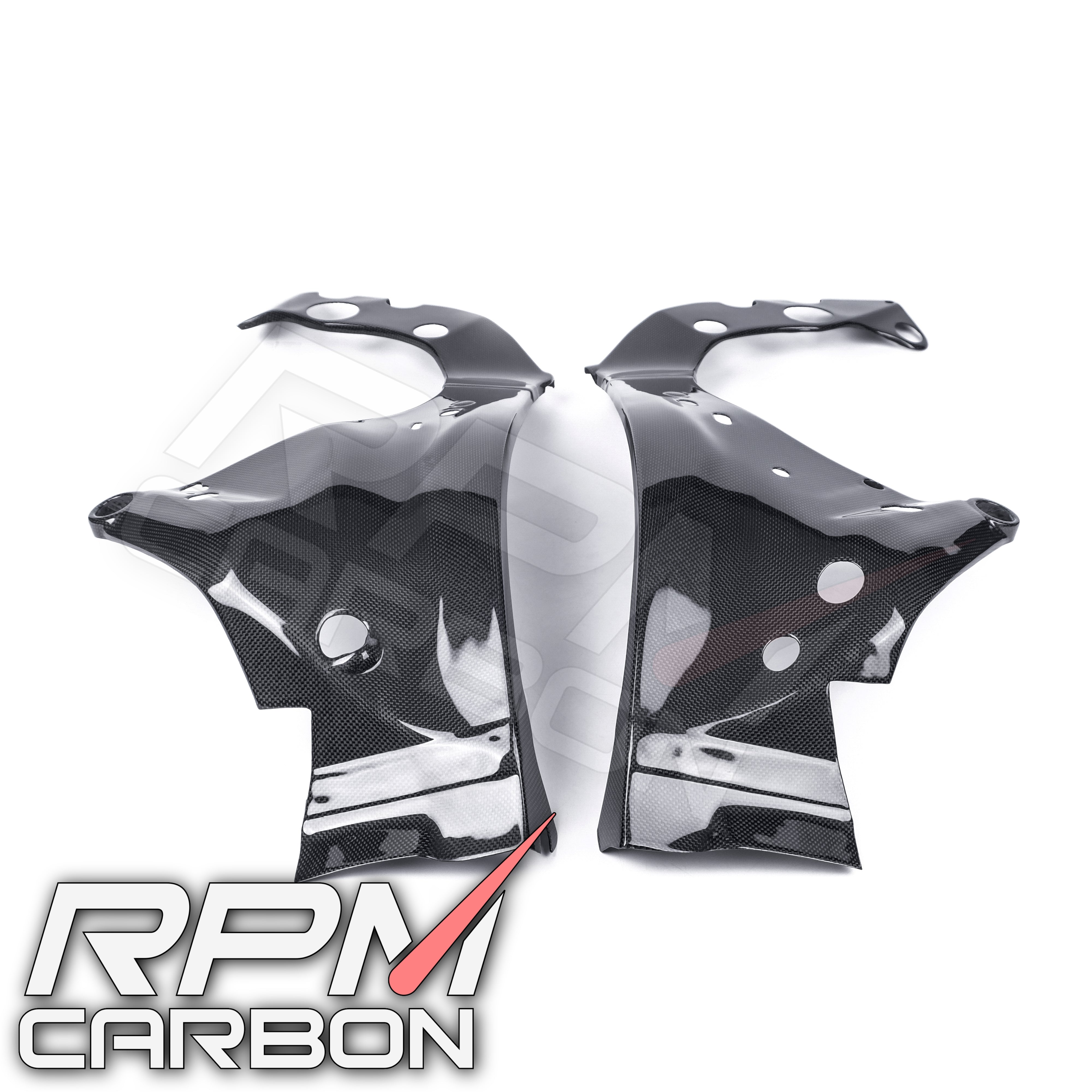 Yamaha R1 R1M Carbon Fiber Frame Covers Protectors