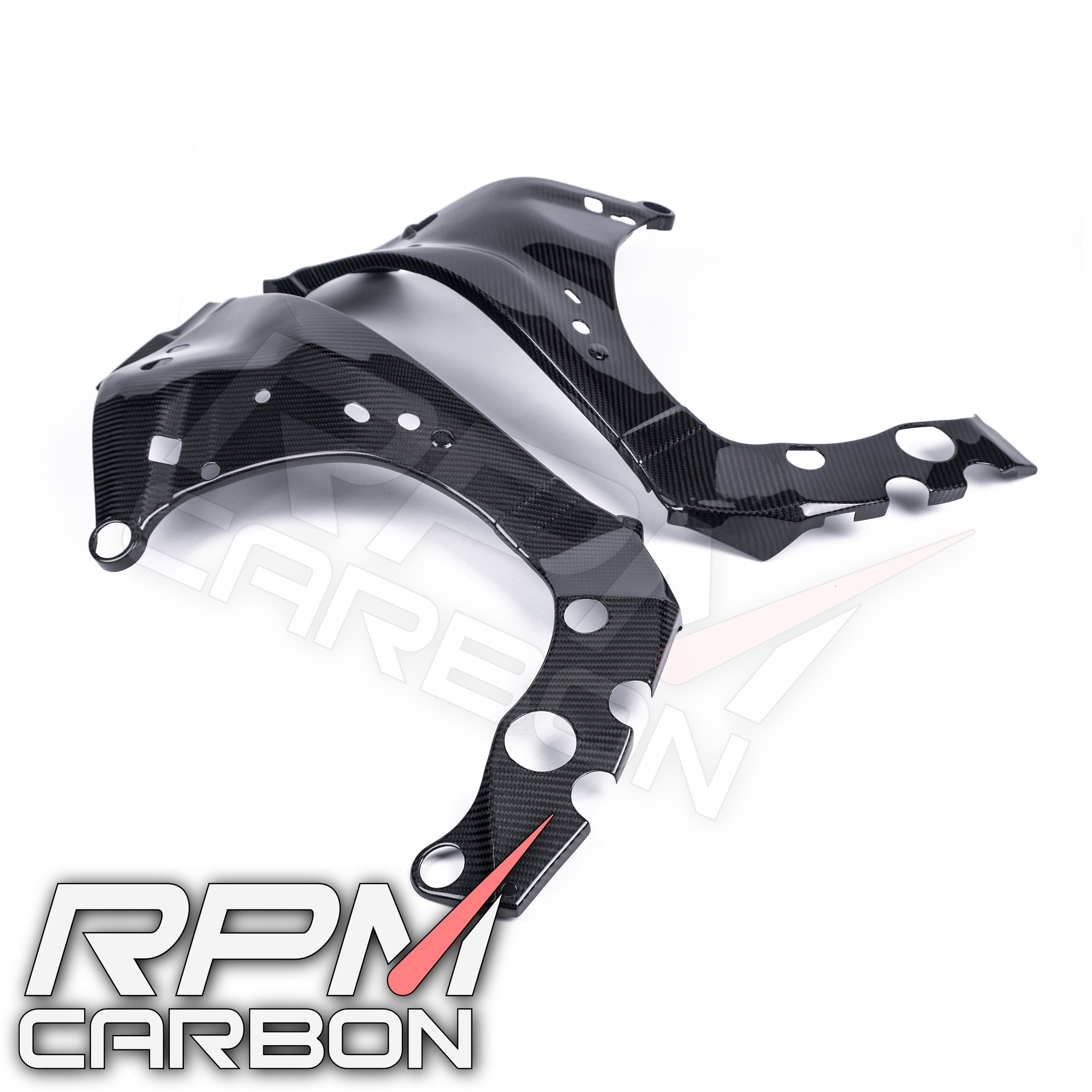 Yamaha R1 R1M Carbon Fiber Frame Covers Protectors