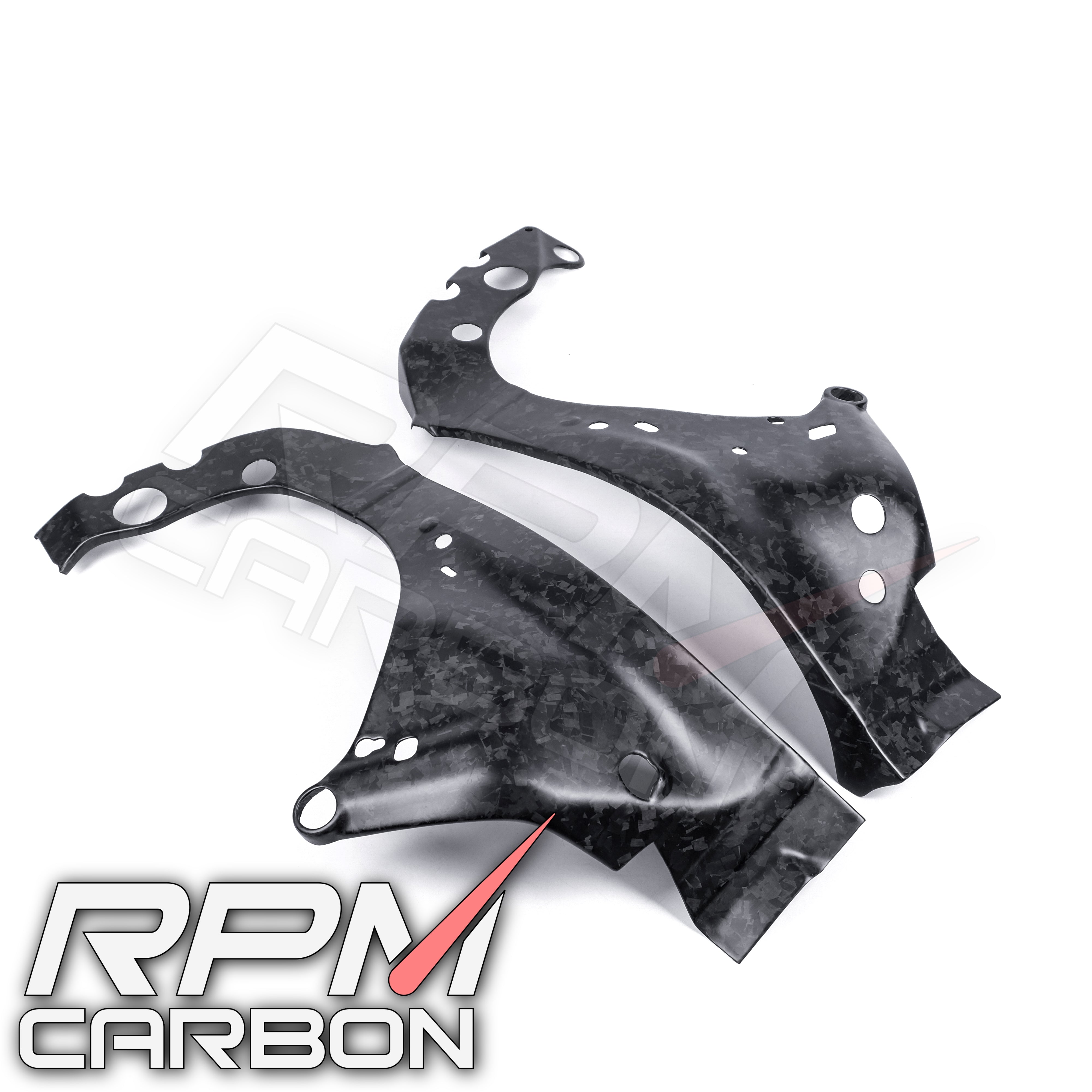 Yamaha R1 R1M Carbon Fiber Frame Covers Protectors