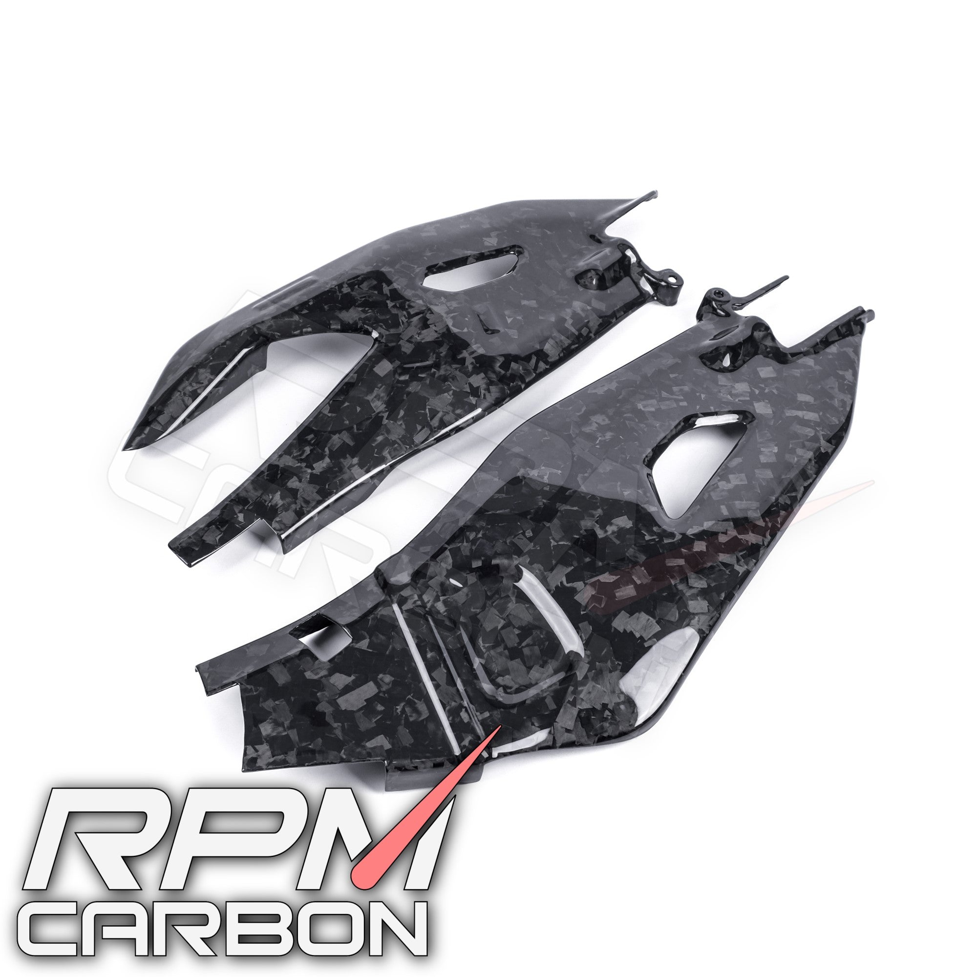 Yamaha R1 MT-10 Carbon Fiber Swingarm Covers Protectors