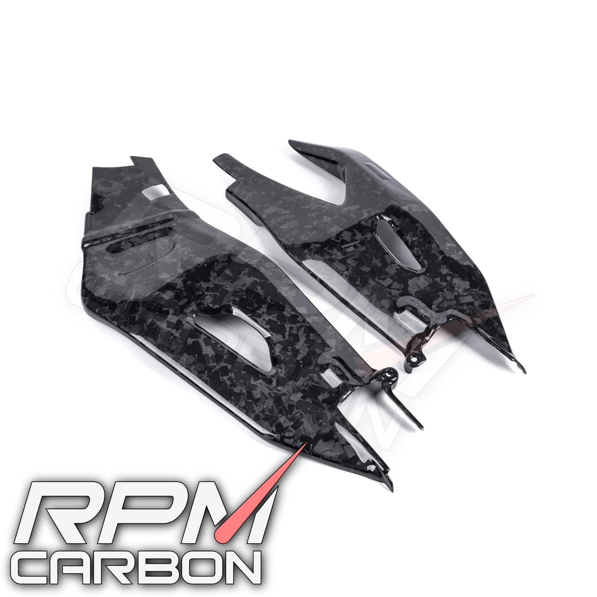 Yamaha R1 MT-10 Carbon Fiber Swingarm Covers Protectors
