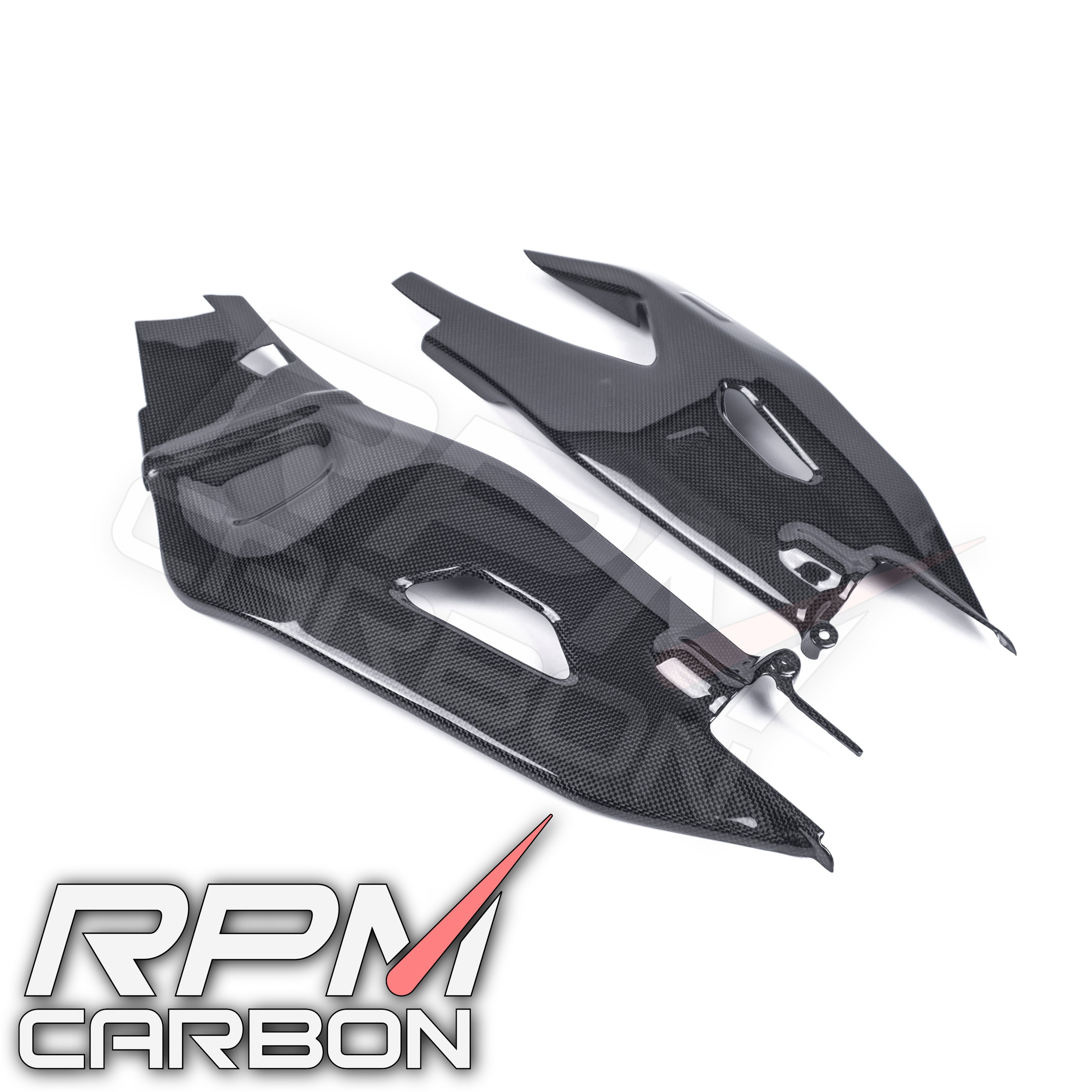 Yamaha R1 MT-10 Carbon Fiber Swingarm Covers Protectors