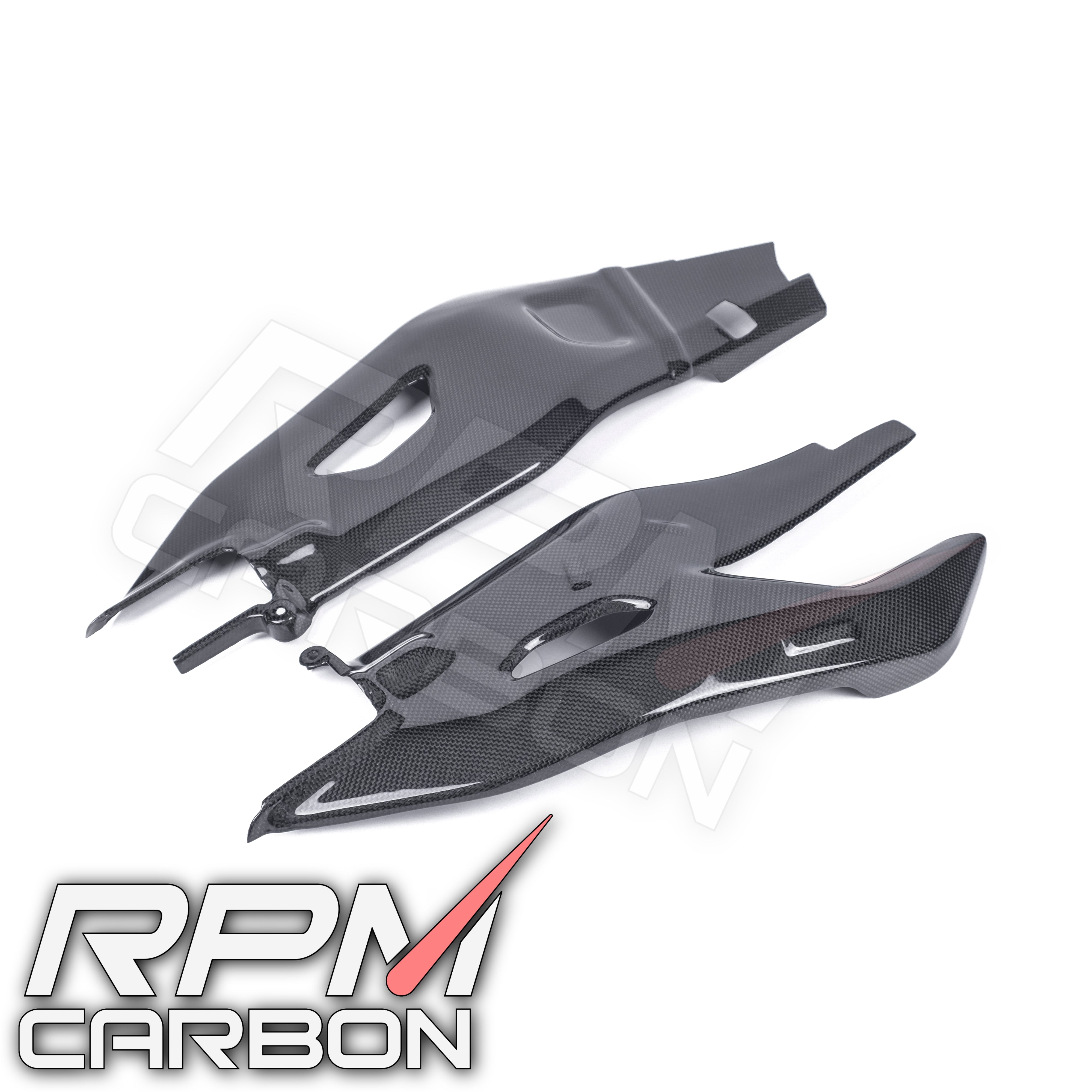 Yamaha R1 MT-10 Carbon Fiber Swingarm Covers Protectors