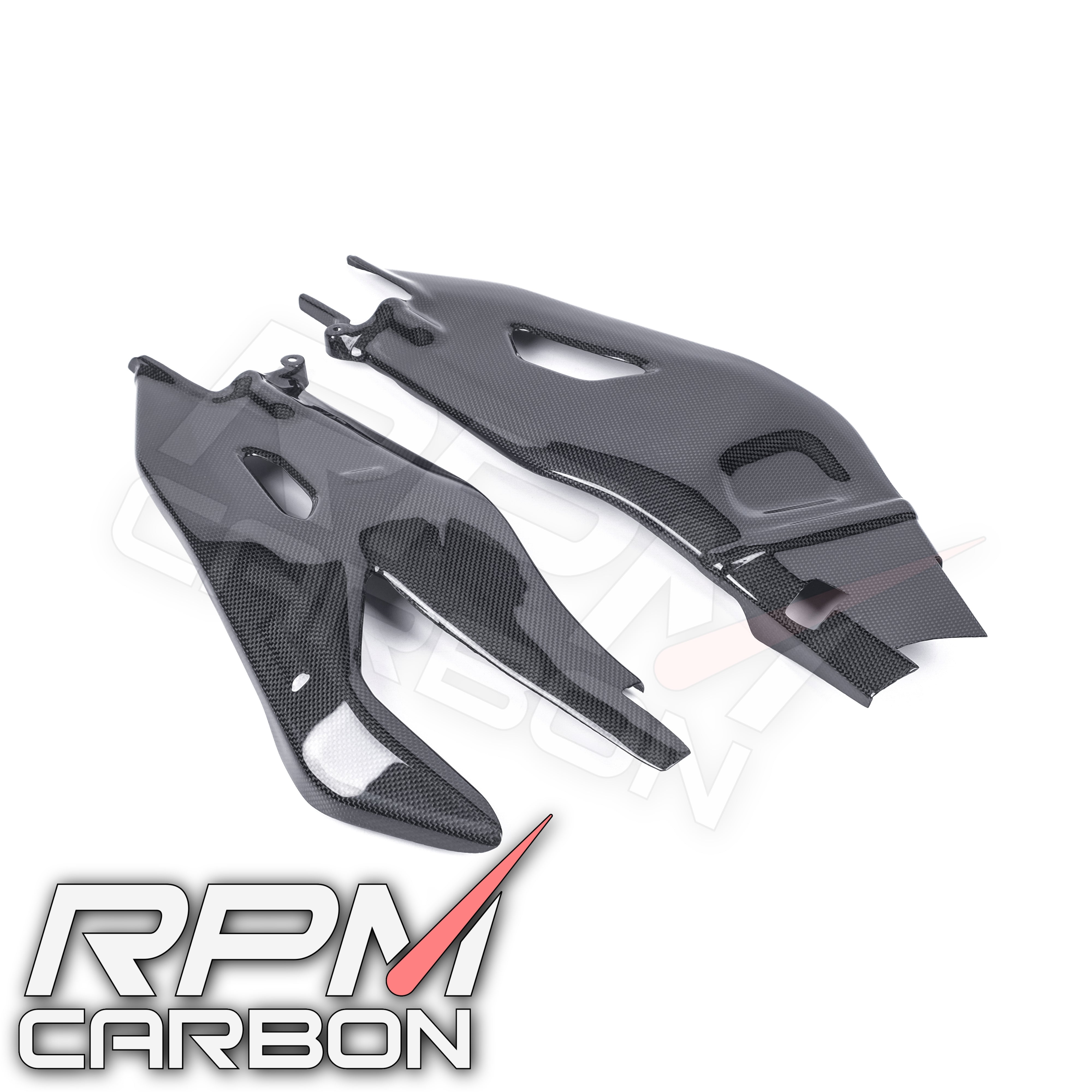 Yamaha R1 MT-10 Carbon Fiber Swingarm Covers Protectors