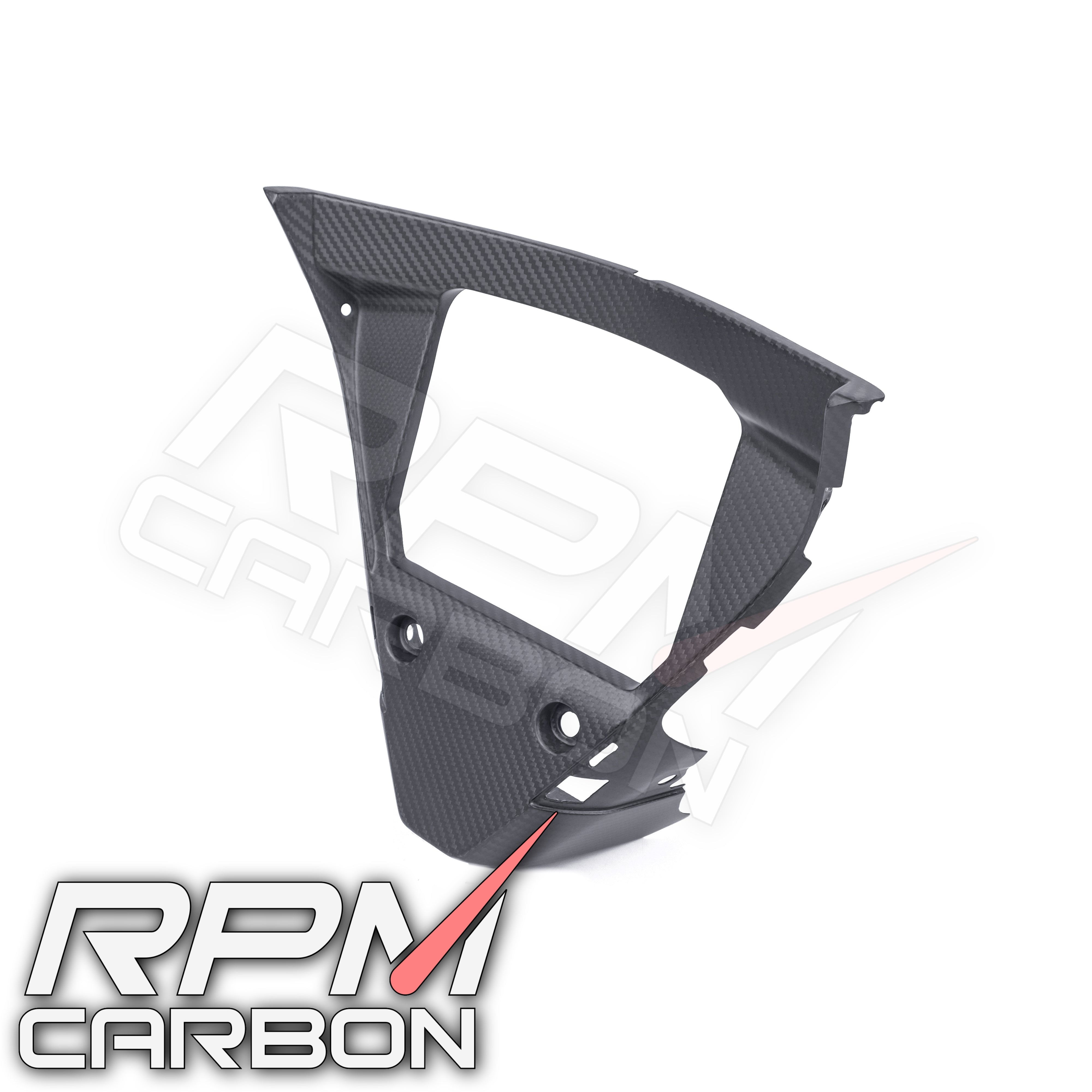 Yamaha R1 Carbon Fiber V-Panel Radiator Guard