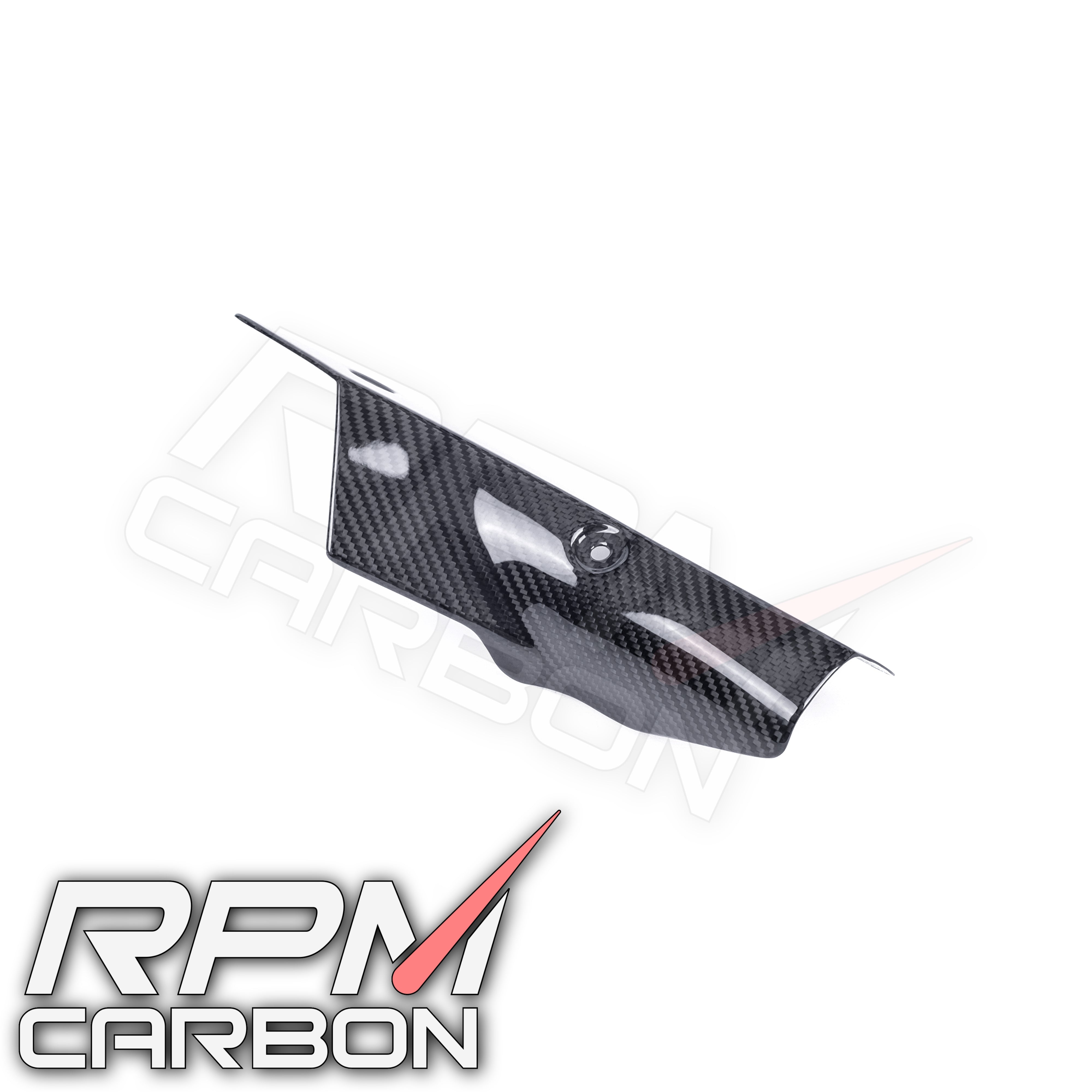 Yamaha R1 R1M Carbon Fiber Upper Exhaust Cover