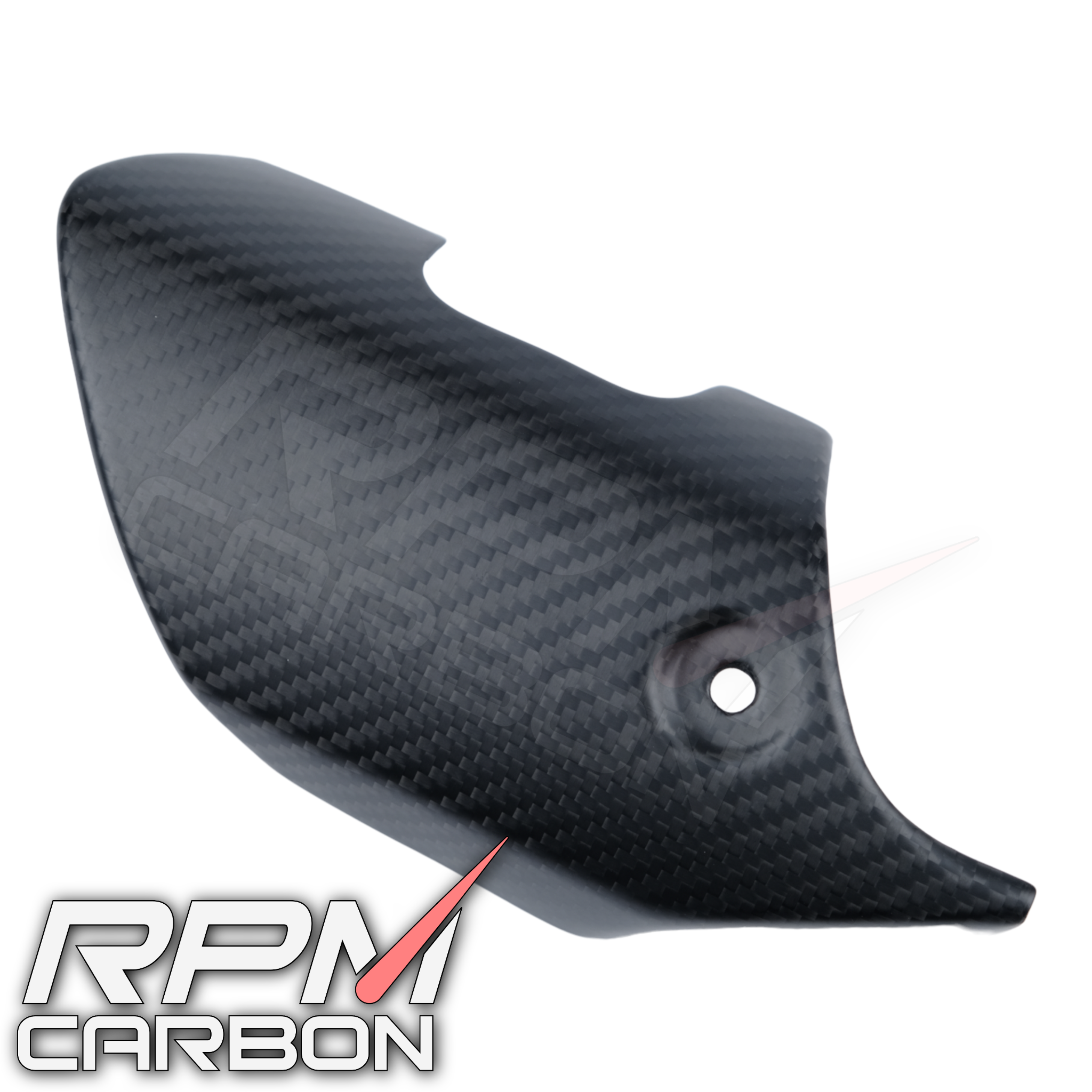 Yamaha R1 R1M Carbon Fiber Lower Exhaust Cover