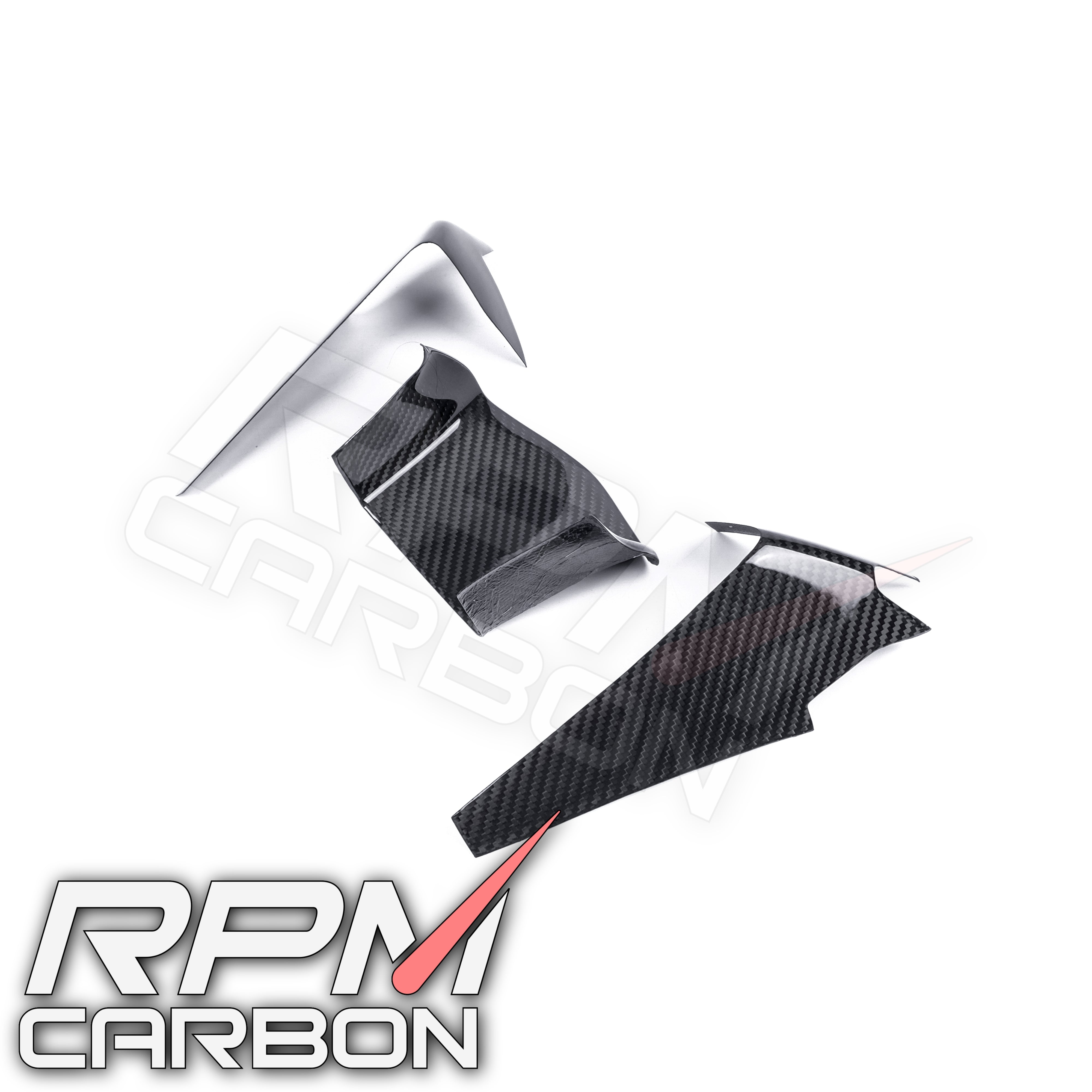 Yamaha R1/R1M Carbonfaser-Lufteinlassabdeckungen