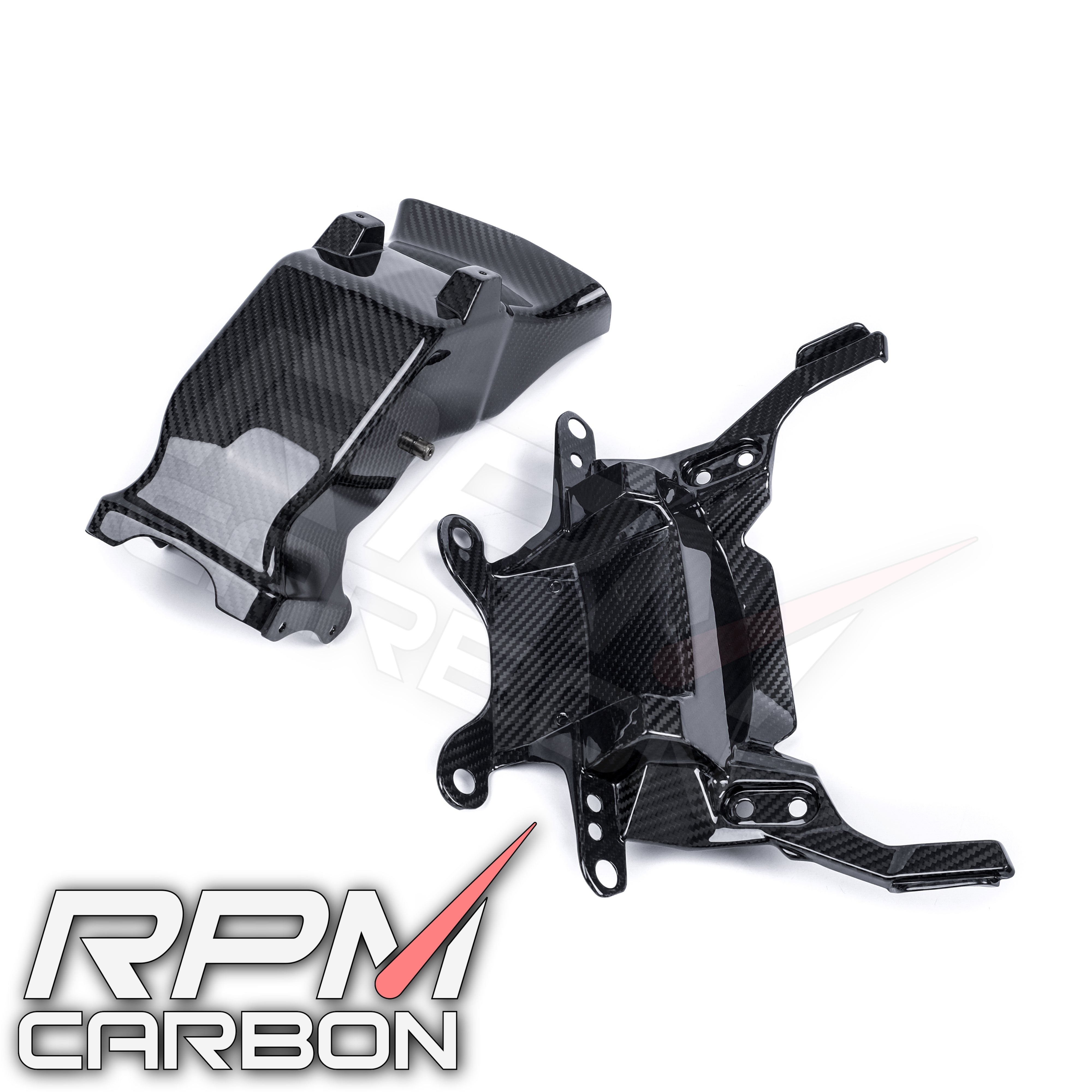 Yamaha R1/R1M Carbonfaser-Lufteinlass für das Kopfstreben (Beschreibung lesen)