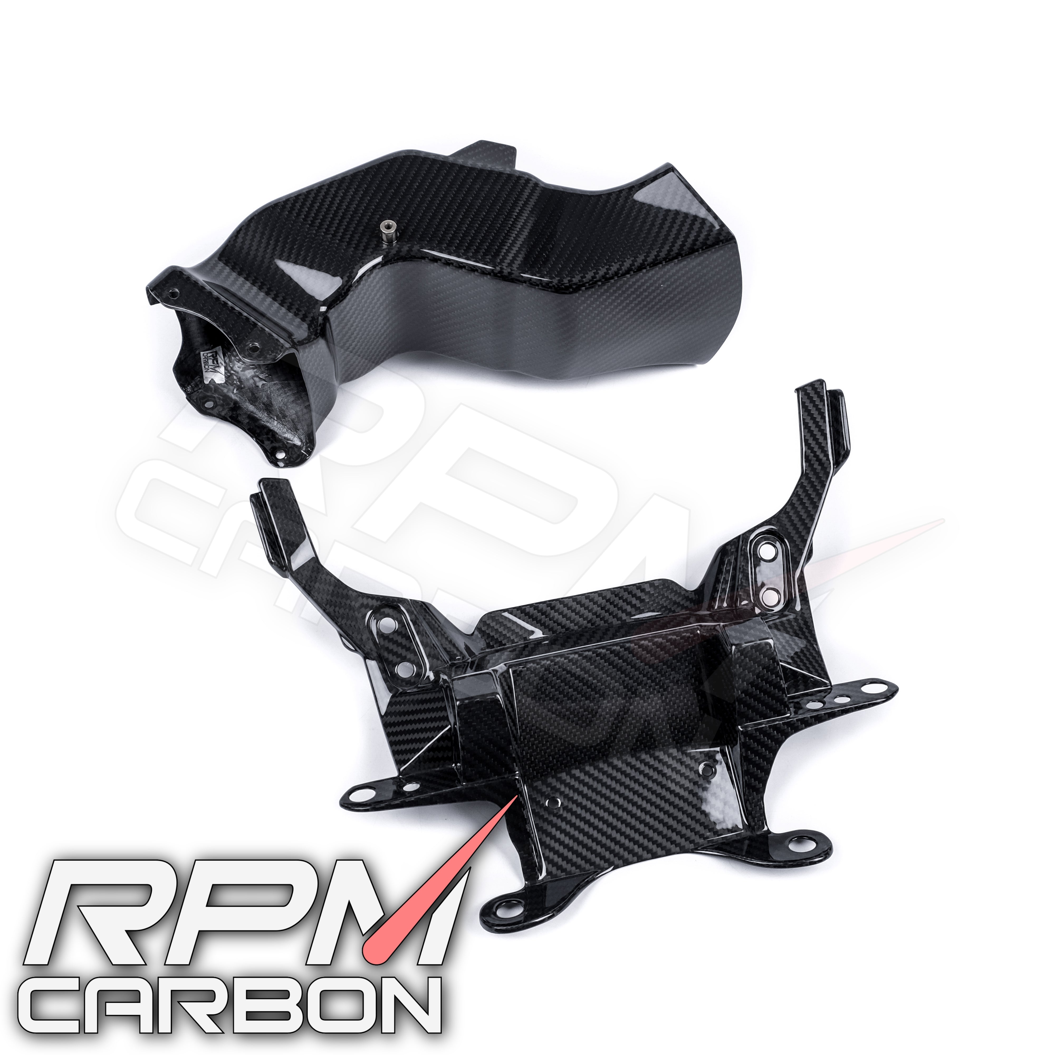 Yamaha R1/R1M Carbonfaser-Lufteinlass für das Kopfstreben (Beschreibung lesen)