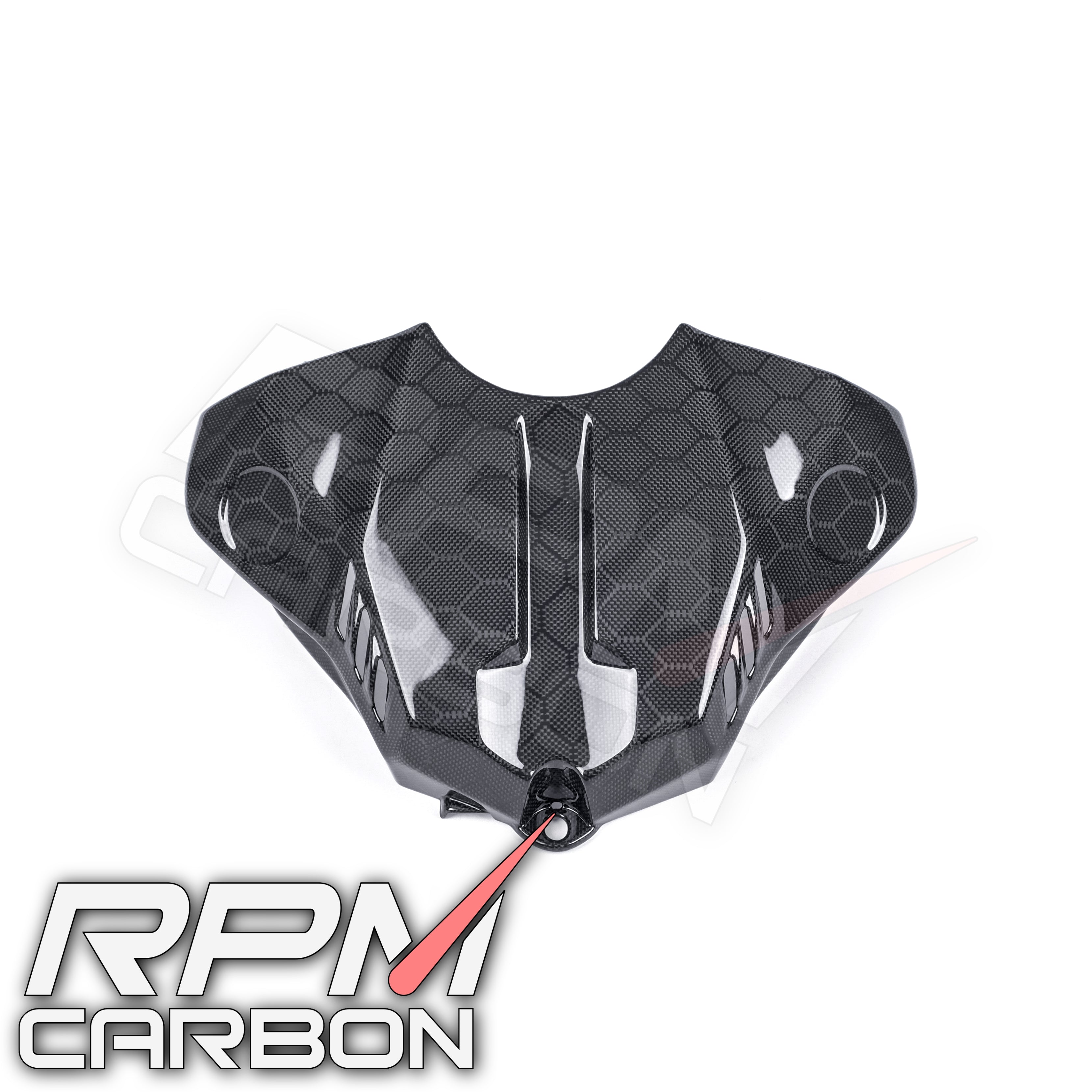 Yamaha R1 R1M Carbon Fiber Airbox Tank Cover