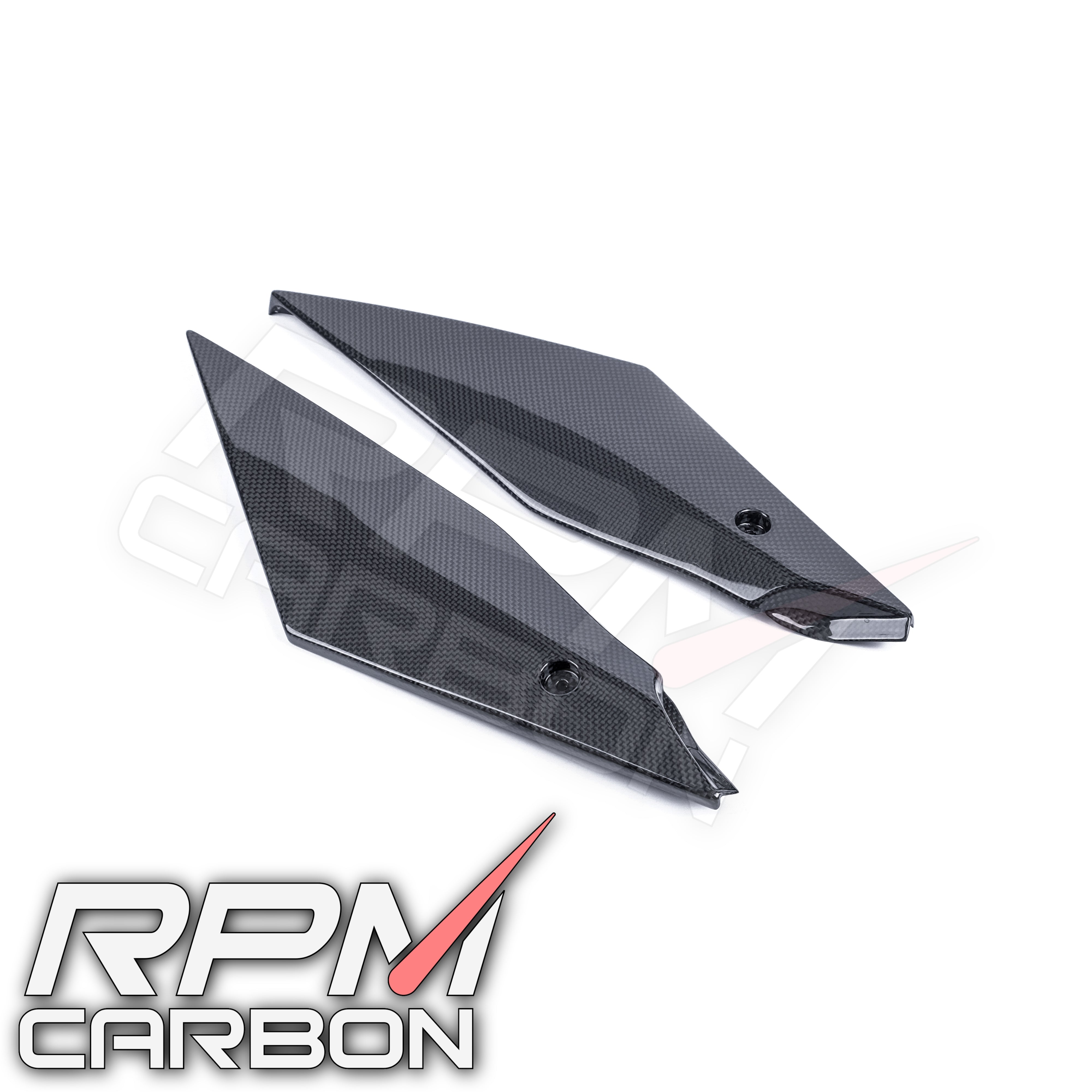 Yamaha R1 R1M Carbon Fiber Tank Side Panels