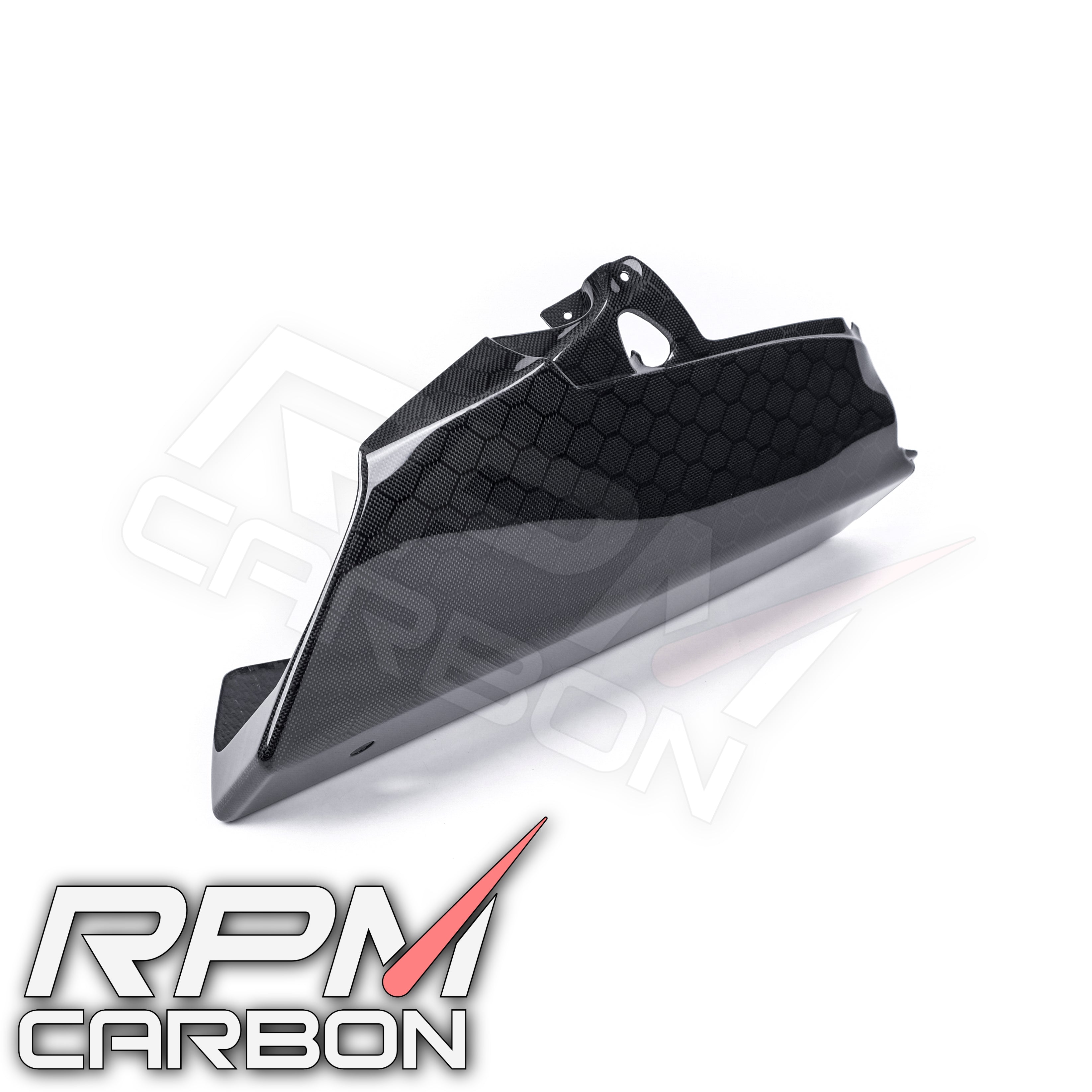 Yamaha R1 R1M 2020+ Carbon Fiber Race Belly Pan Lower Fairings (Read Description!)