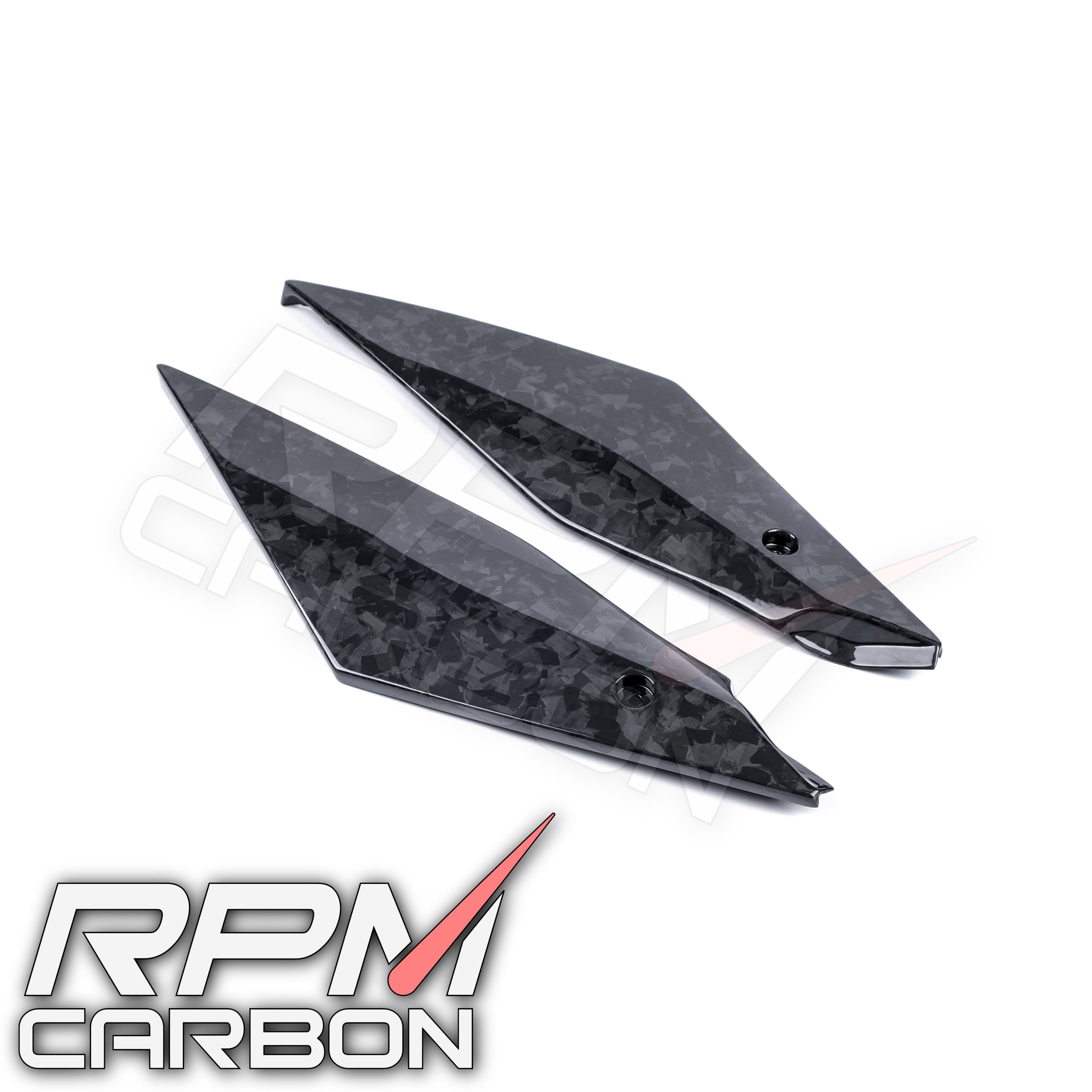 Yamaha R1 R1M Carbon Fiber Tank Side Panels