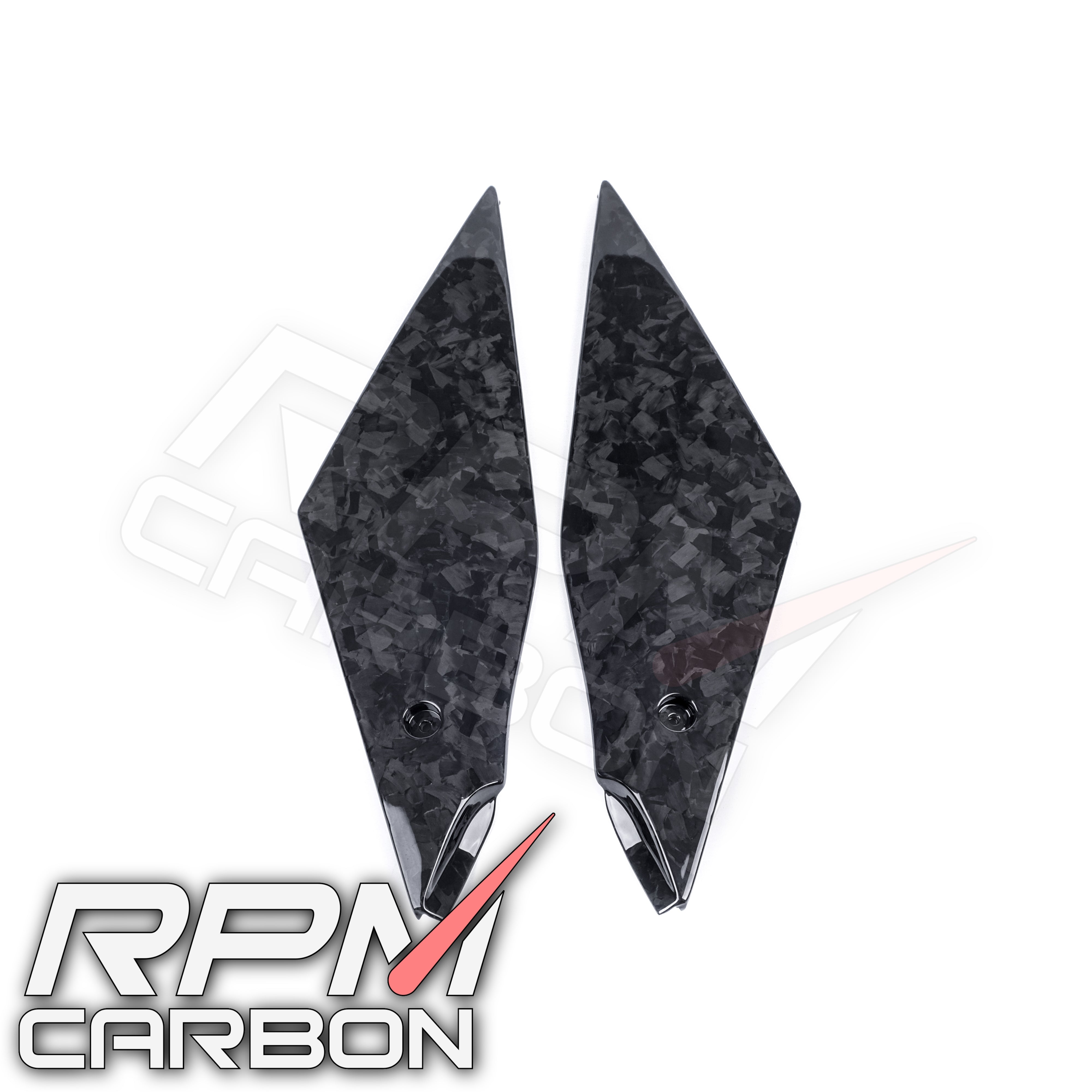 Yamaha R1 R1M Carbon Fiber Tank Side Panels