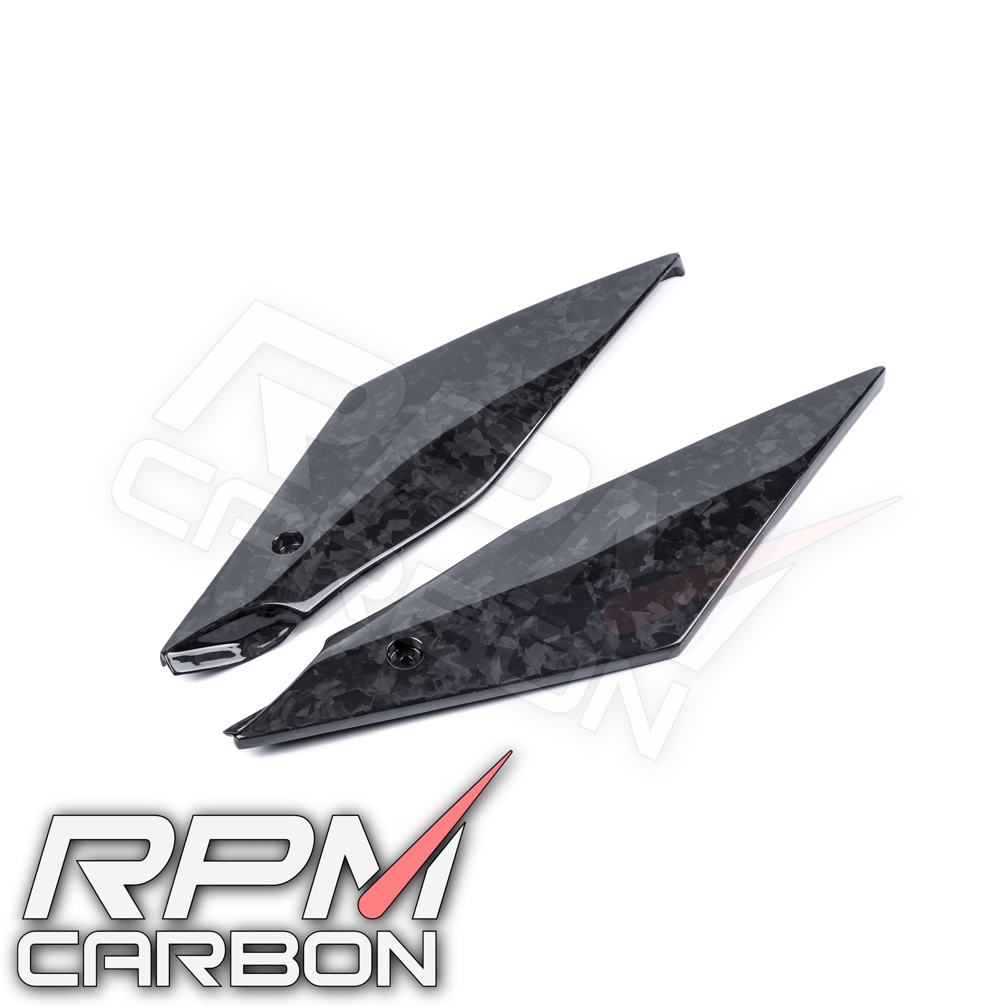 Yamaha R1 R1M Carbon Fiber Tank Side Panels