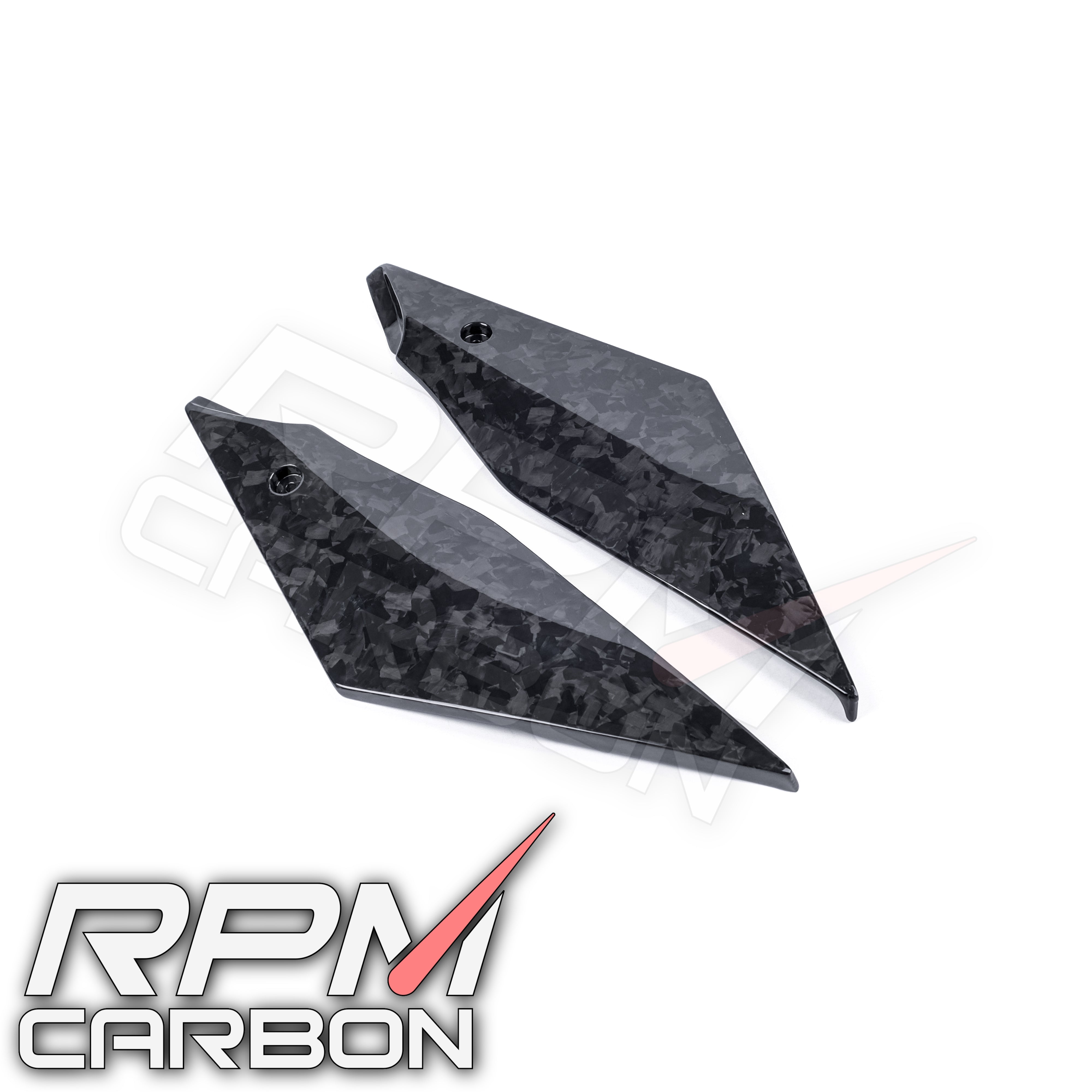 Yamaha R1 R1M Carbon Fiber Tank Side Panels