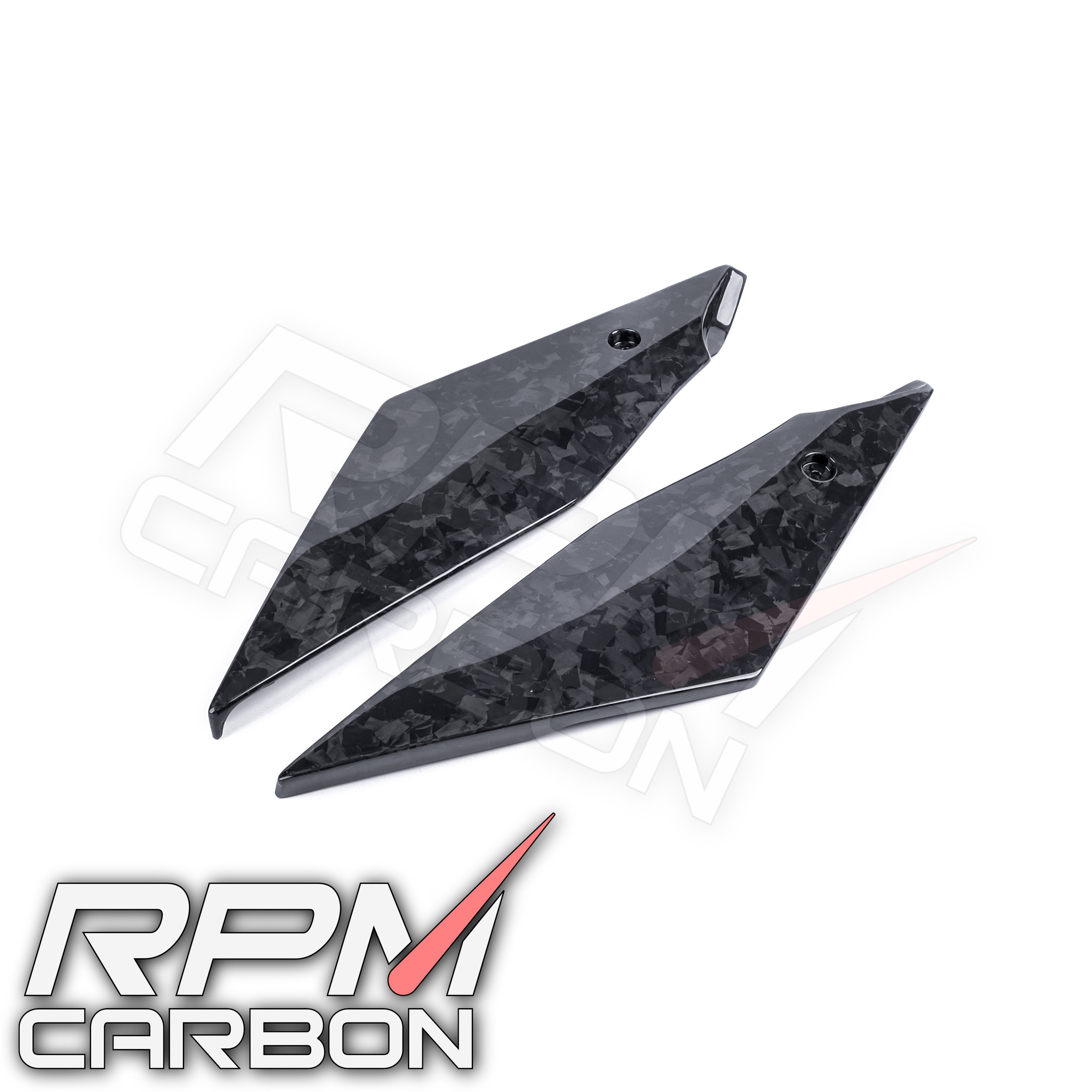 Yamaha R1 R1M Carbon Fiber Tank Side Panels