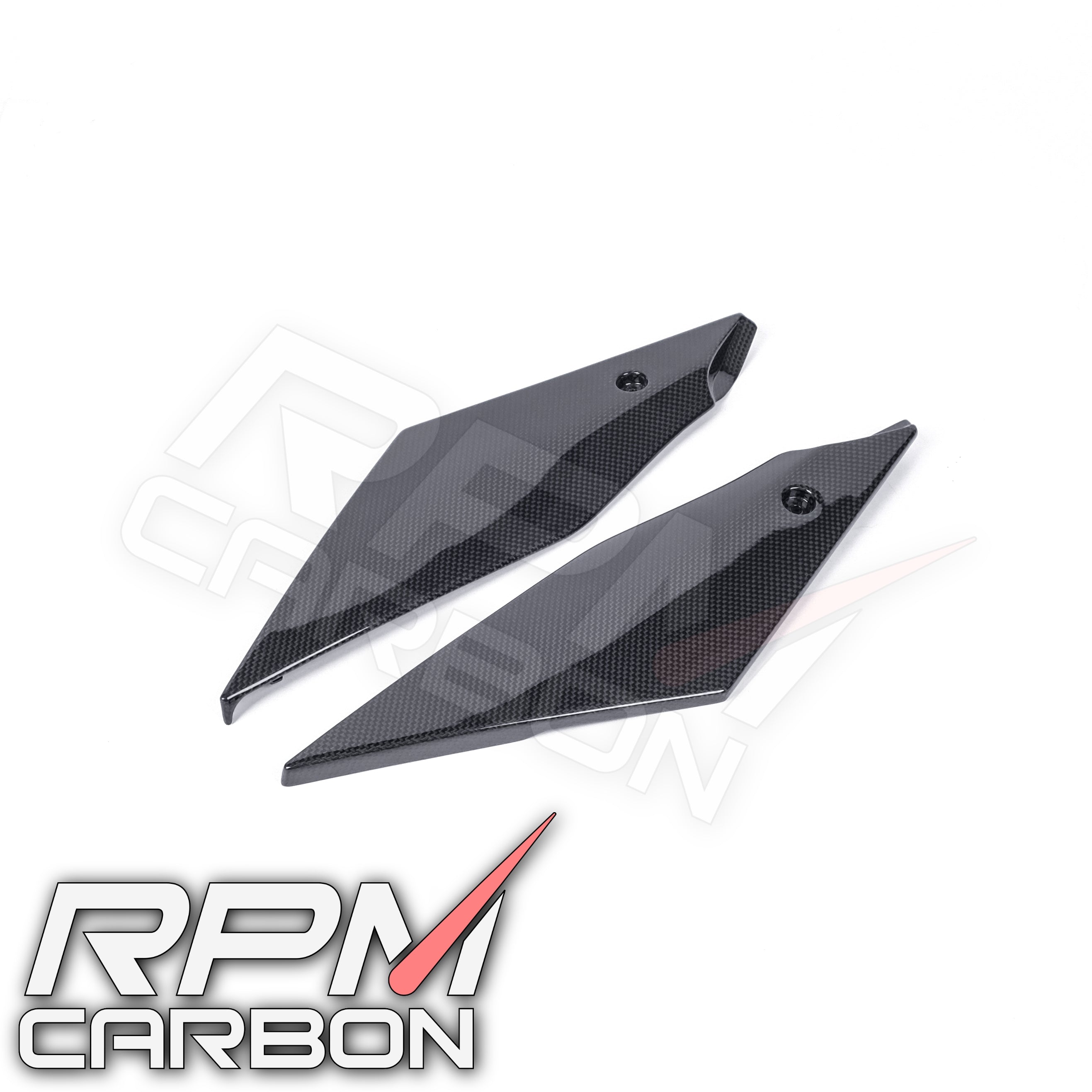 Yamaha R1 R1M Carbon Fiber Tank Side Panels