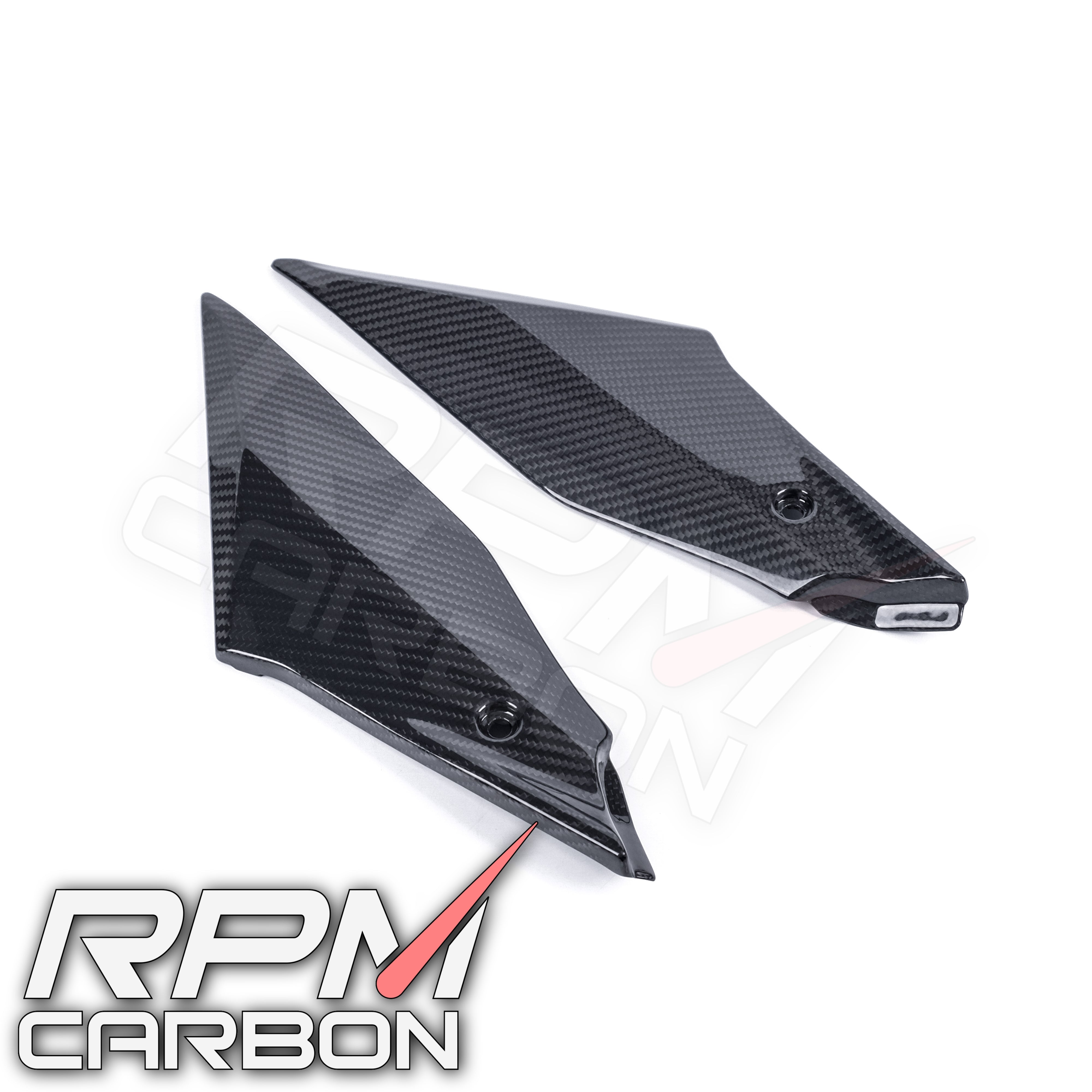 Yamaha R1 R1M Carbon Fiber Tank Side Panels