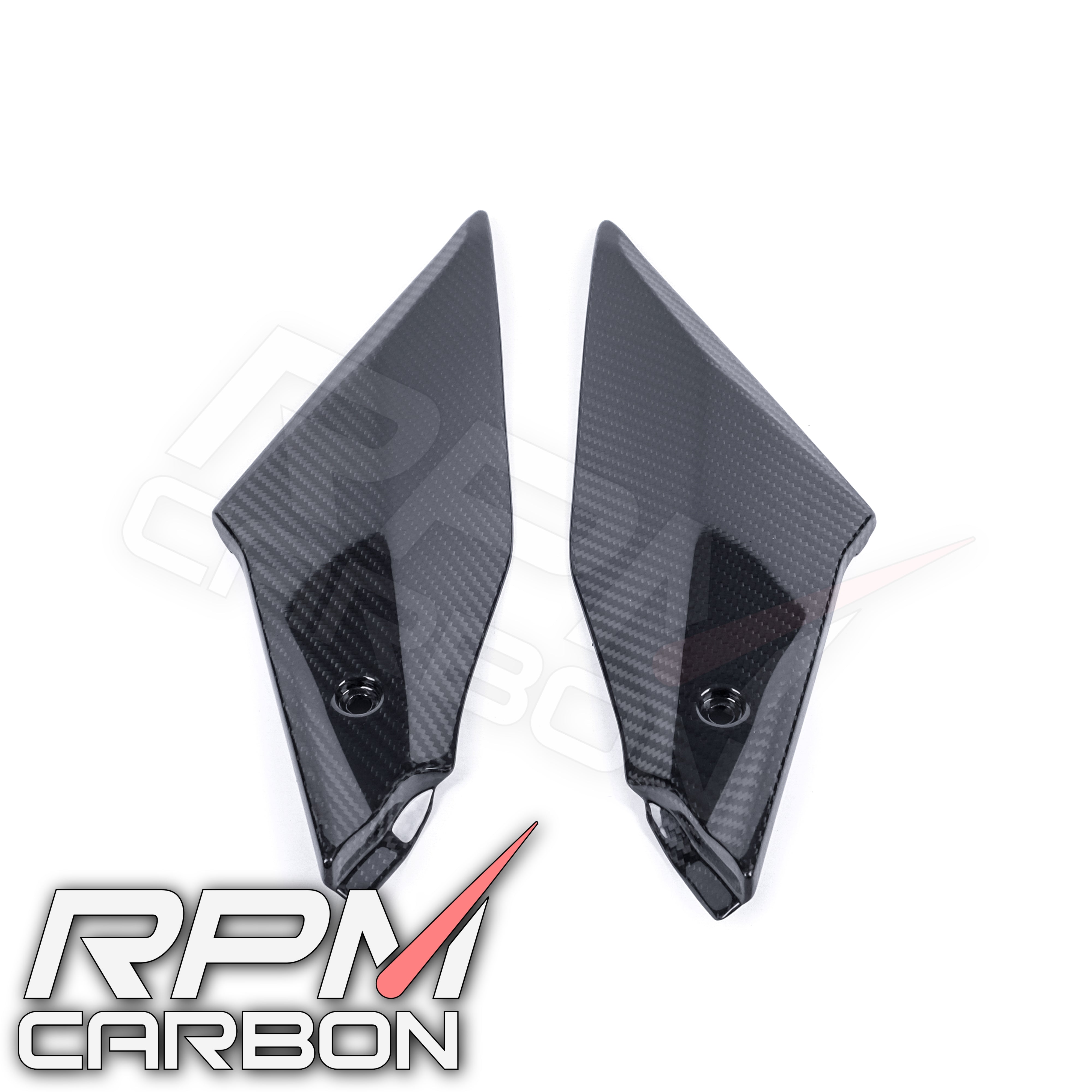 Yamaha R1 R1M Carbon Fiber Tank Side Panels