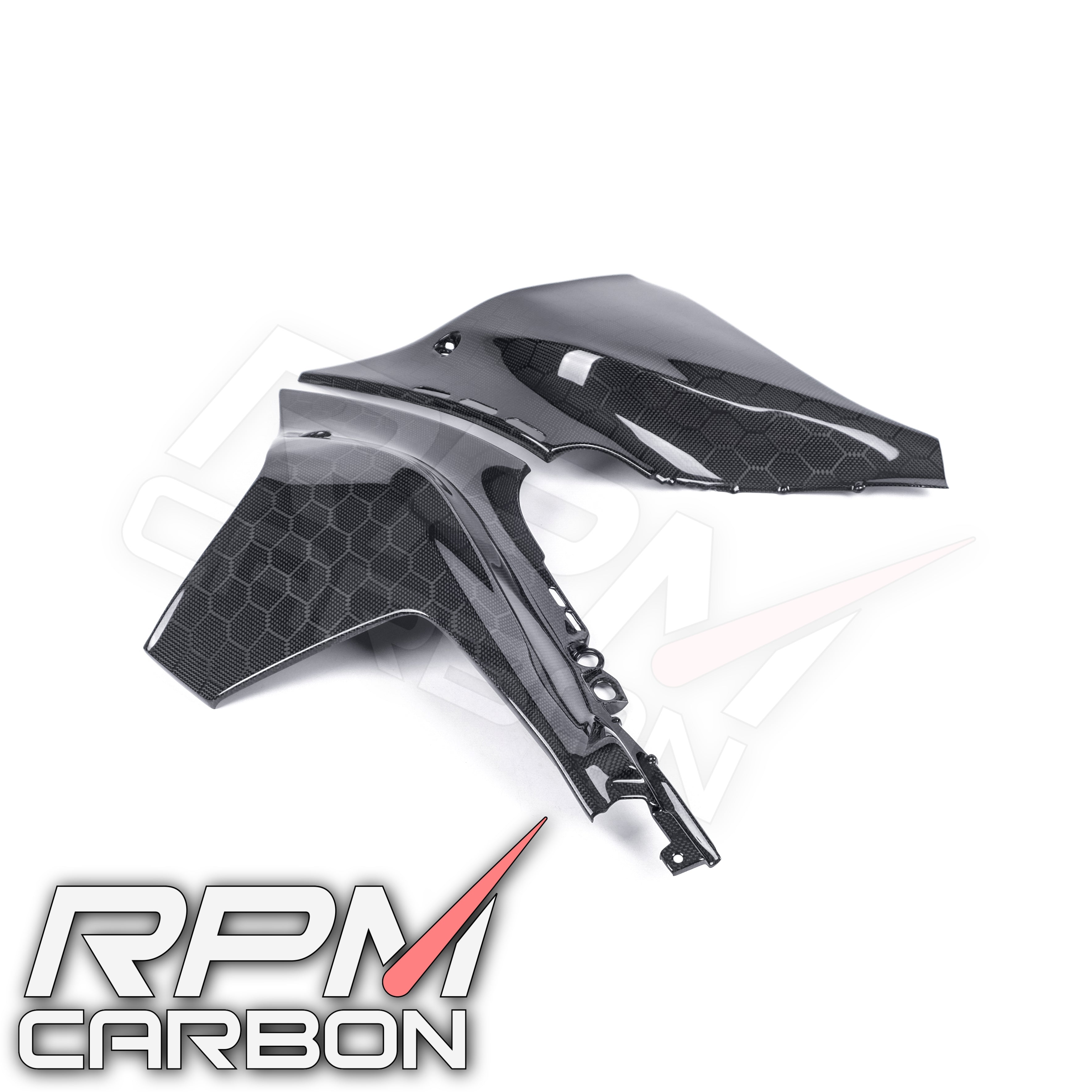 Yamaha R1 R1M 2020+ Carbon Fiber Upper Side Panels Fairings