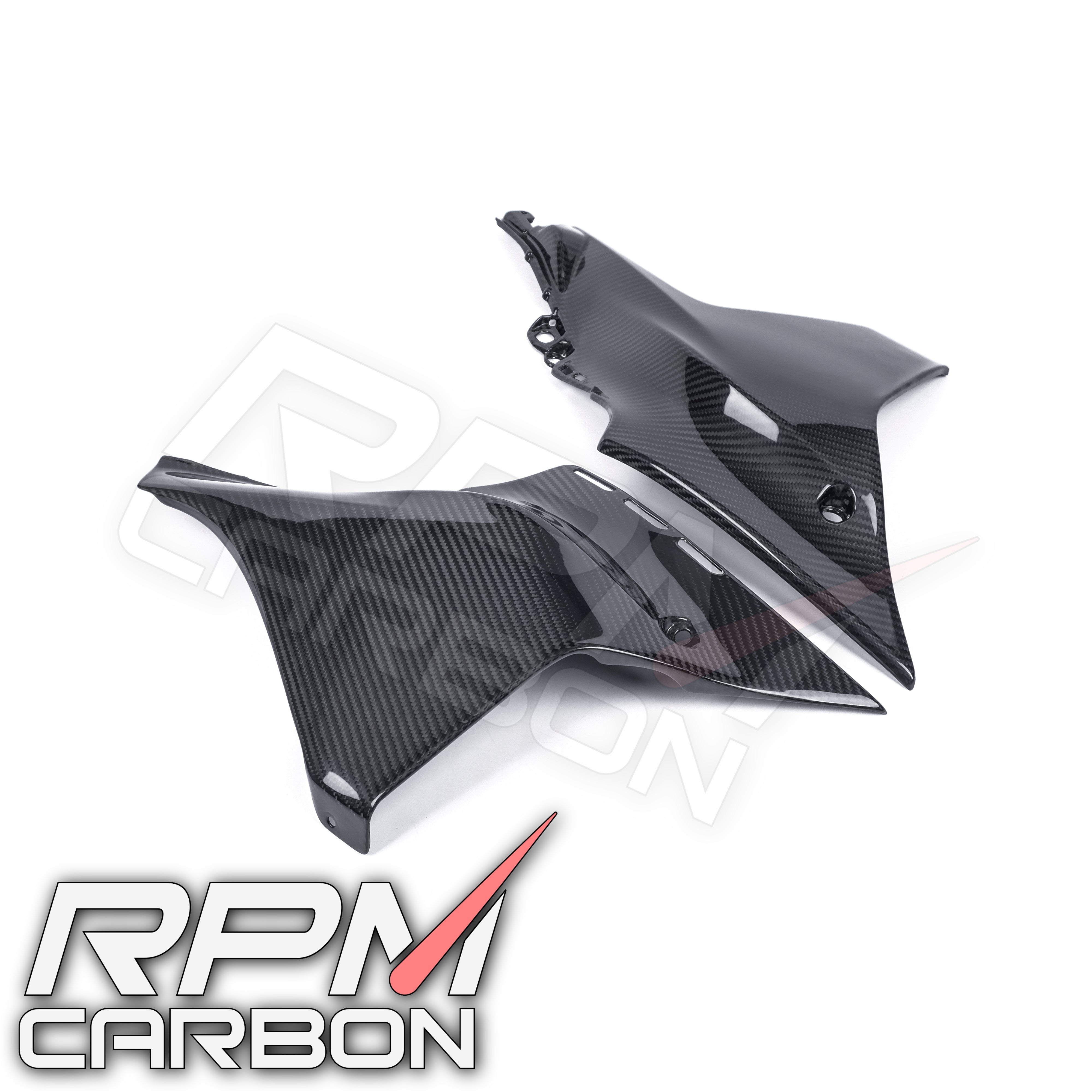 Yamaha R1 R1M 2020+ Carbon Fiber Upper Side Panels Fairings