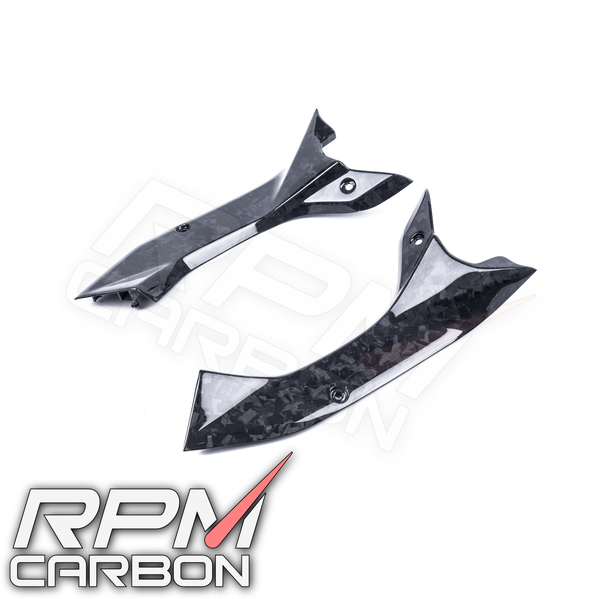 Yamaha R6 Carbon Fiber Dash Panel Side Covers