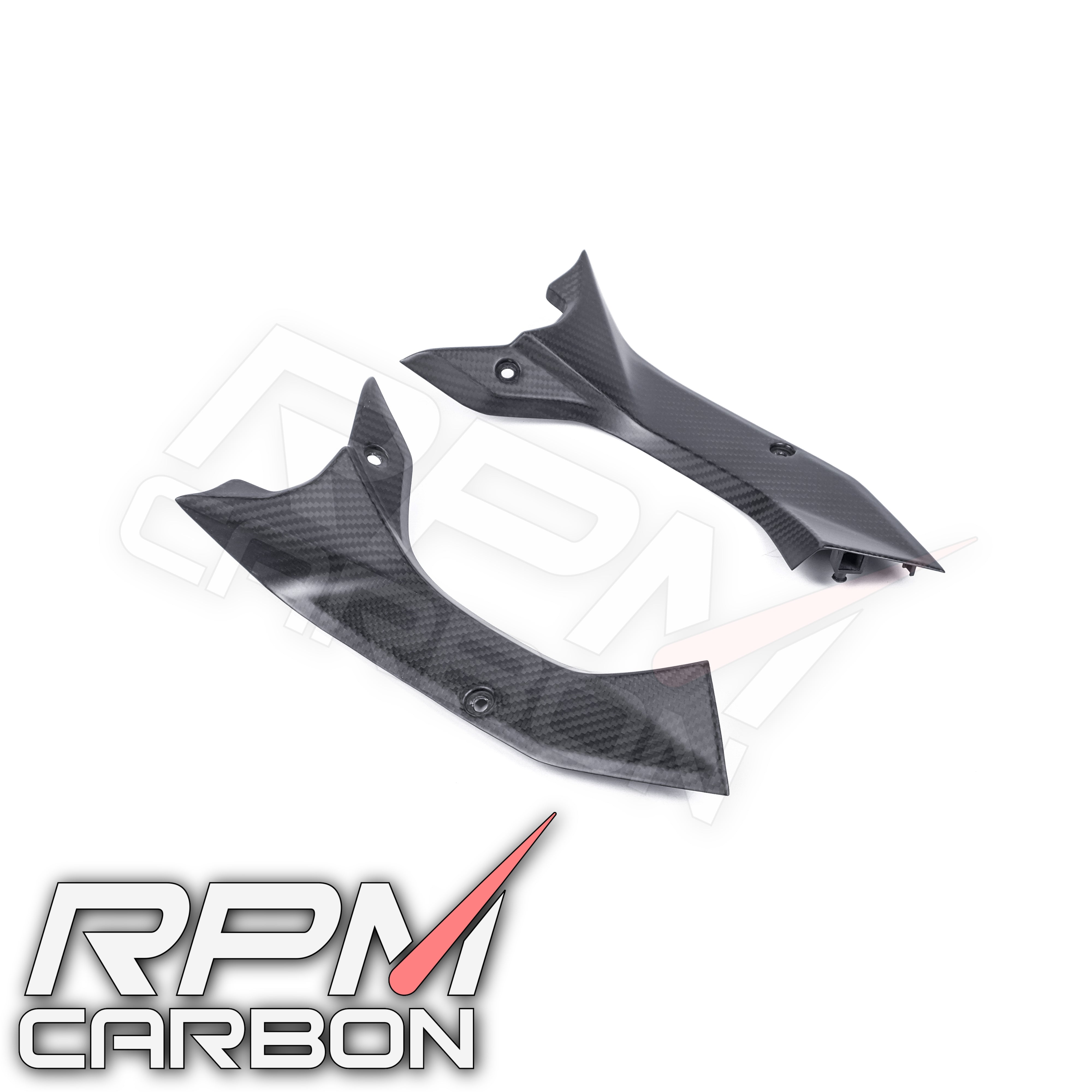 Yamaha R6 Carbon Fiber Dash Panel Side Covers