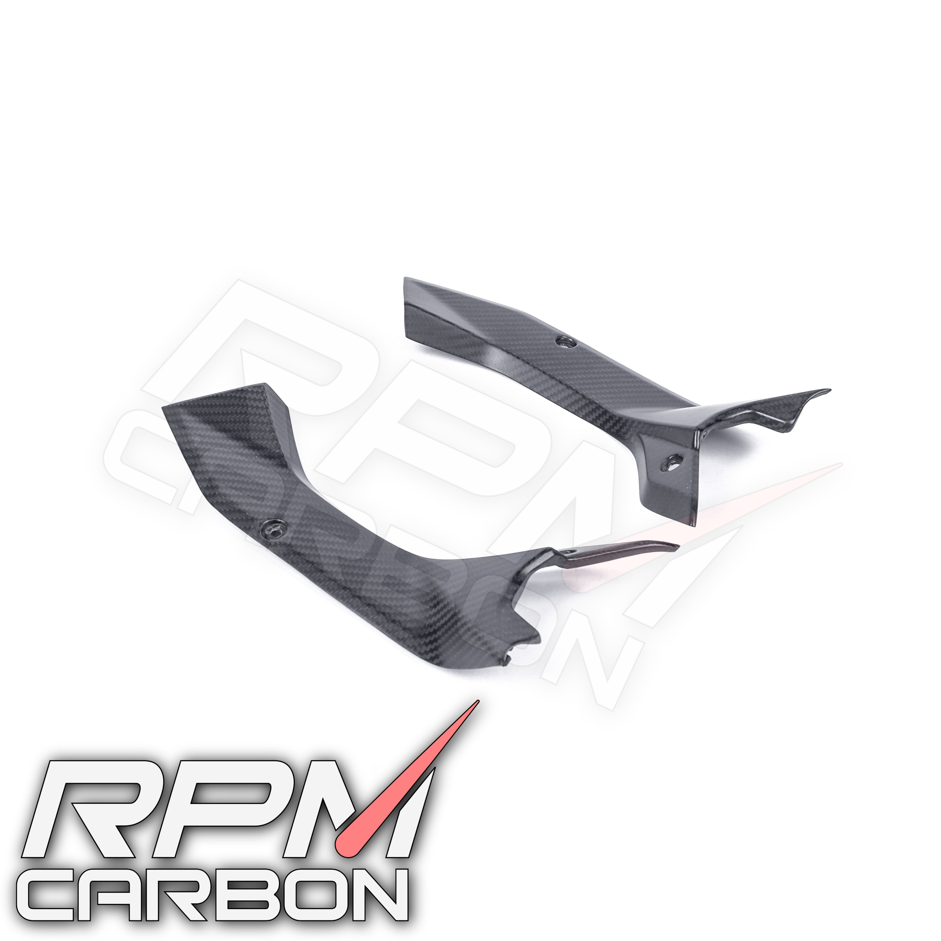 Yamaha R6 Carbon Fiber Dash Panel Side Covers