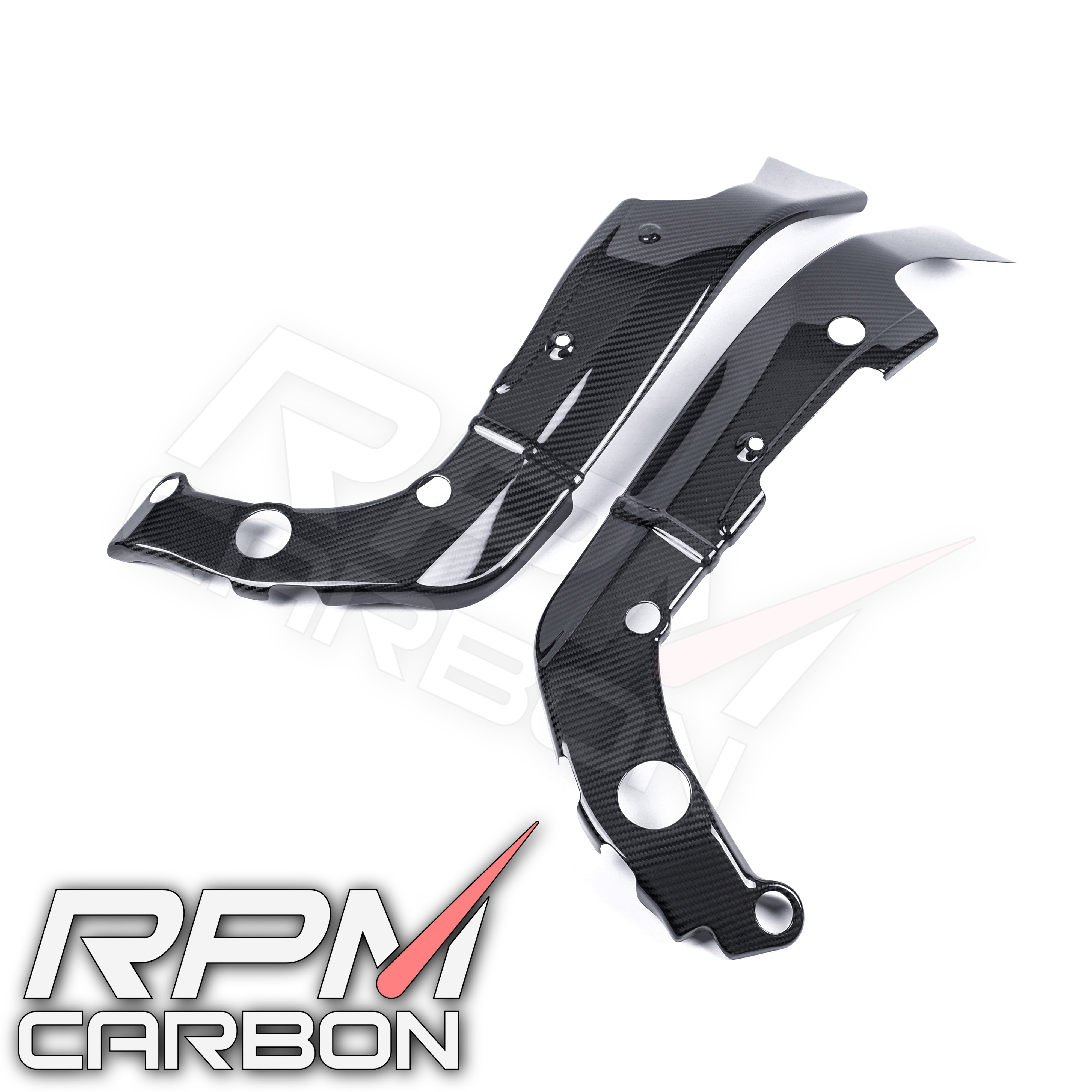 Yamaha R6 Carbonfaser-Rahmenabdeckungen und -Schutz