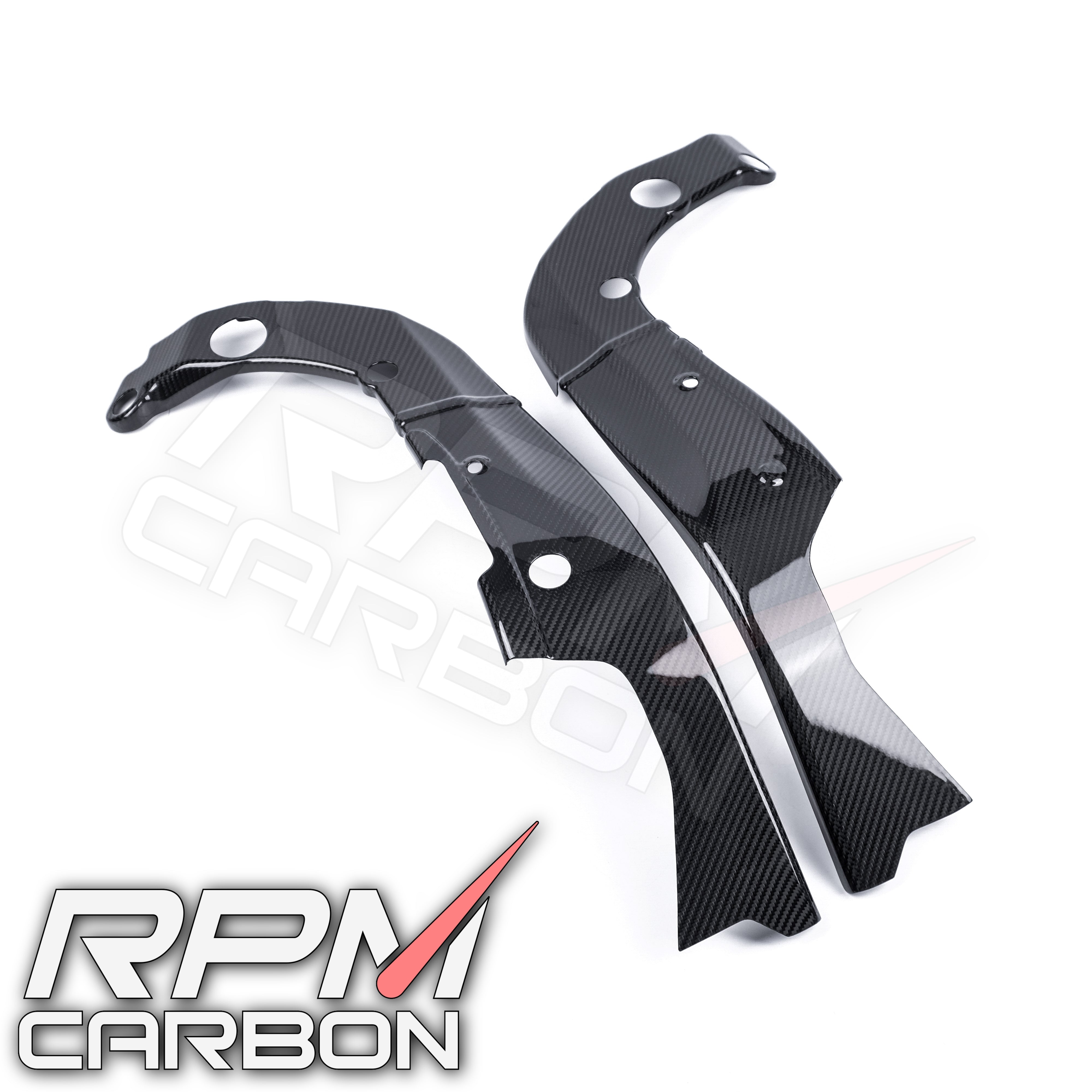 Yamaha R6 Carbonfaser-Rahmenabdeckungen und -Schutz