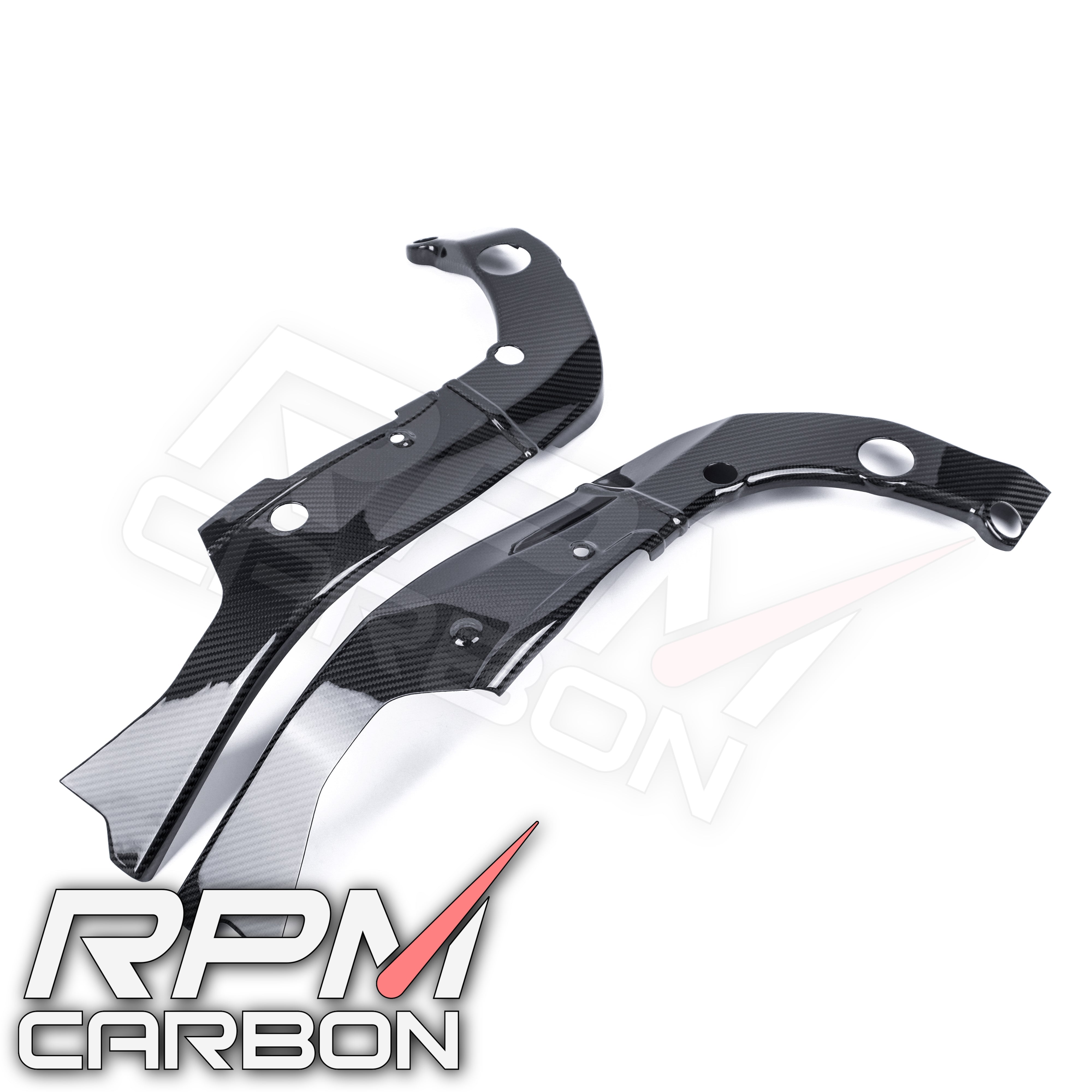 Yamaha R6 Carbonfaser-Rahmenabdeckungen und -Schutz