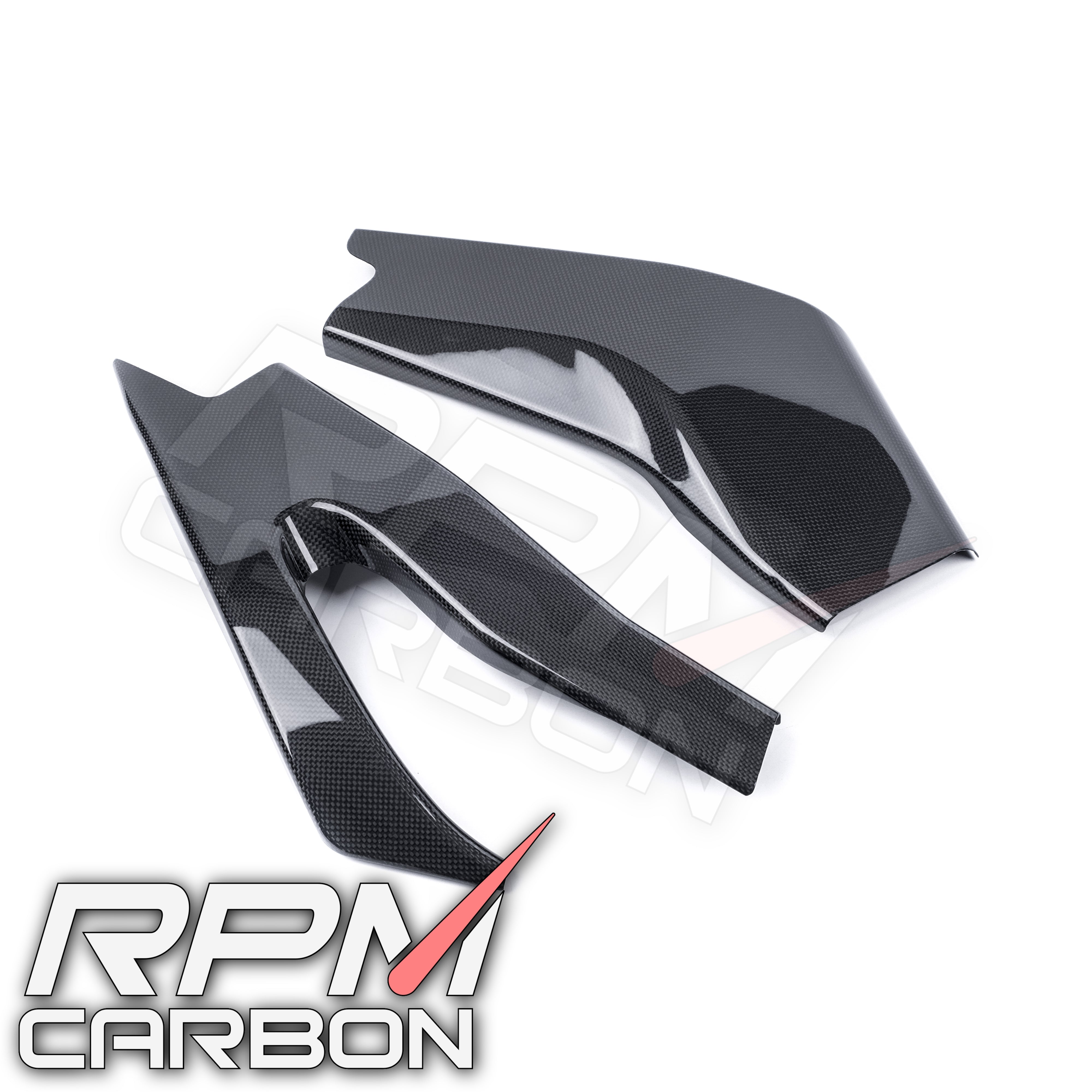 Yamaha R6 Carbon Fiber Swingarm Covers Protectors